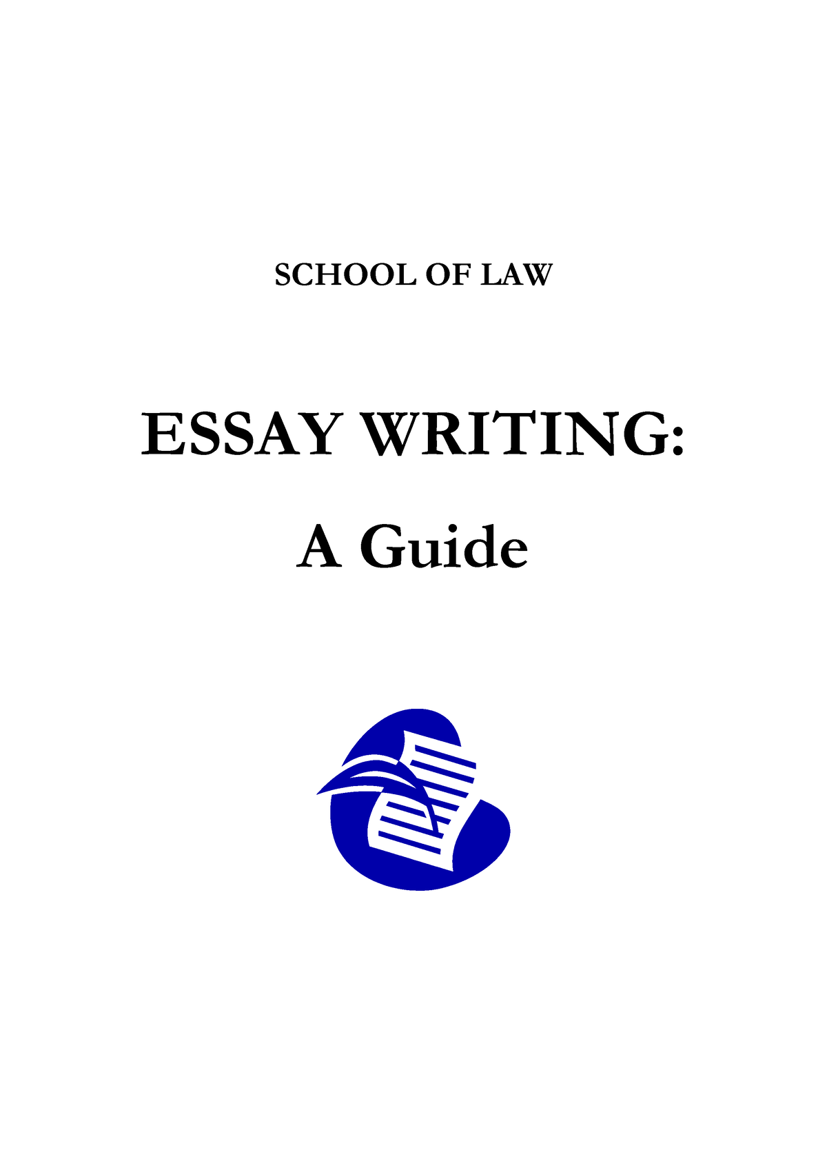 law essay university