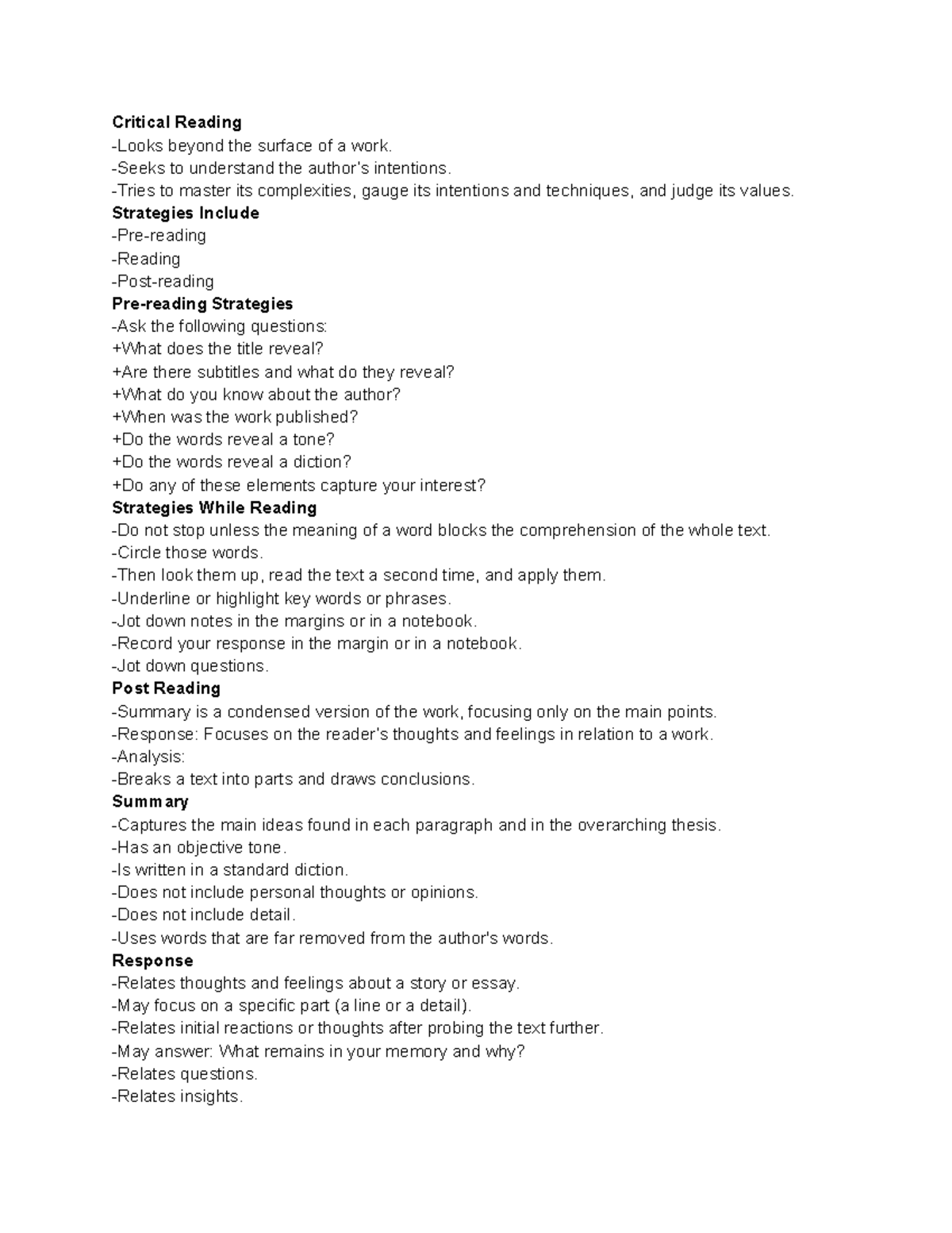 Critical reading note( Composition 2) - Google Docs - Critical Reading ...
