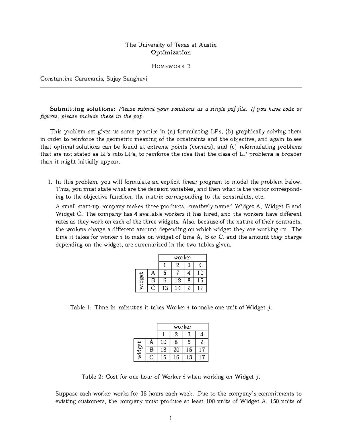 Homework_2_Assignment - The University of Texas at Austin Optimization ...