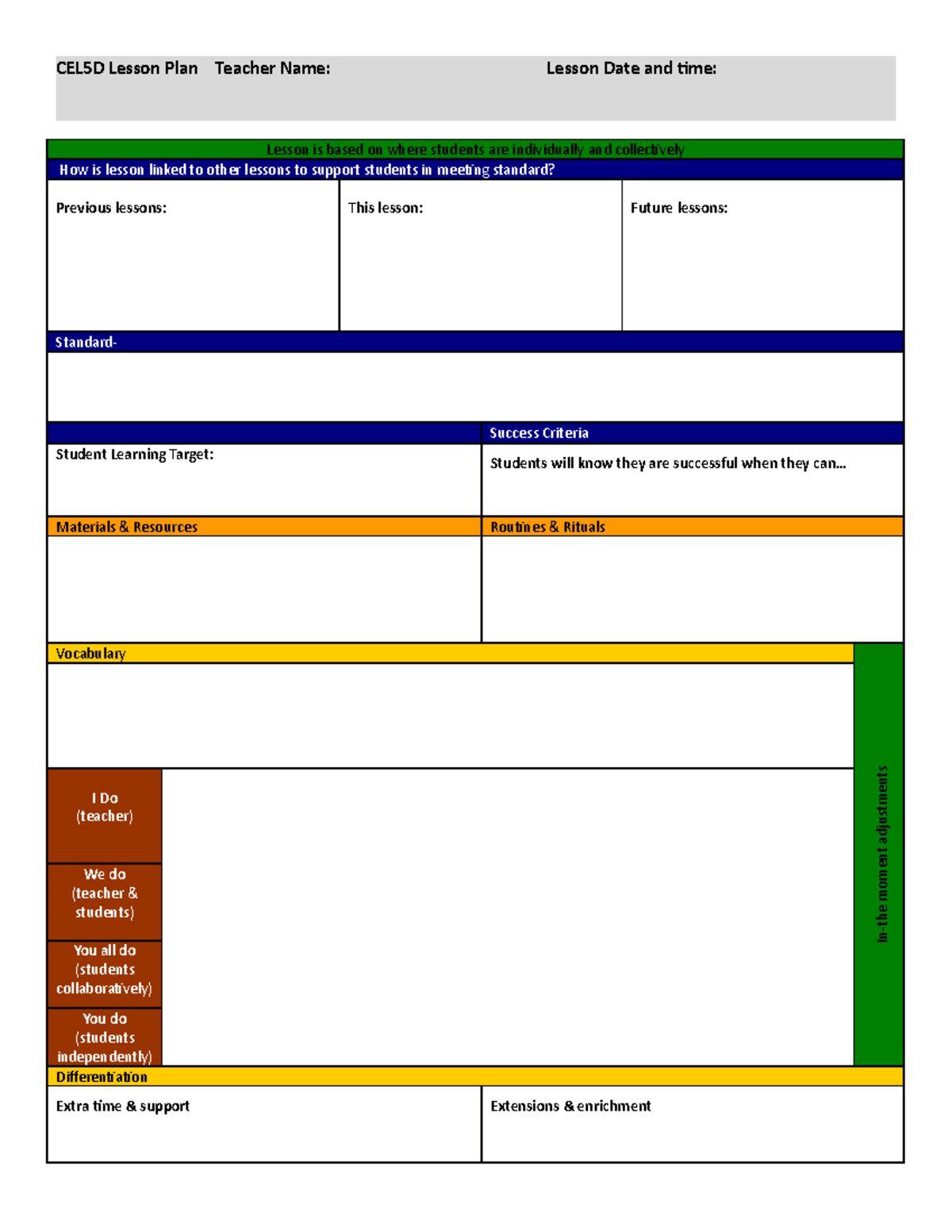 5D%20Lesson%20Plan%20Template - CEL5D Lesson Plan Teacher Name: Lesson ...