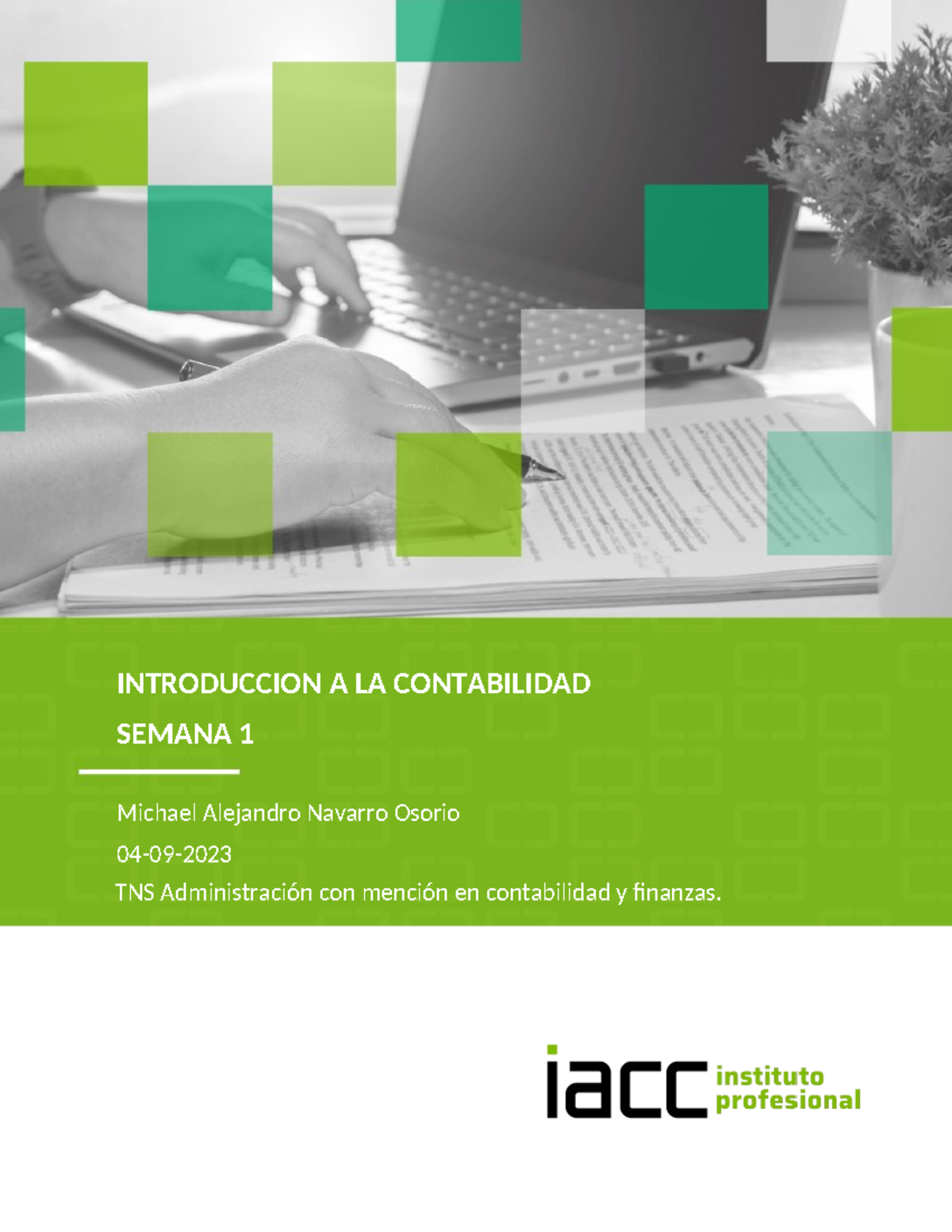 Introduccion a la contabilidad S1 - INTRODUCCION A LA CONTABILIDAD ...