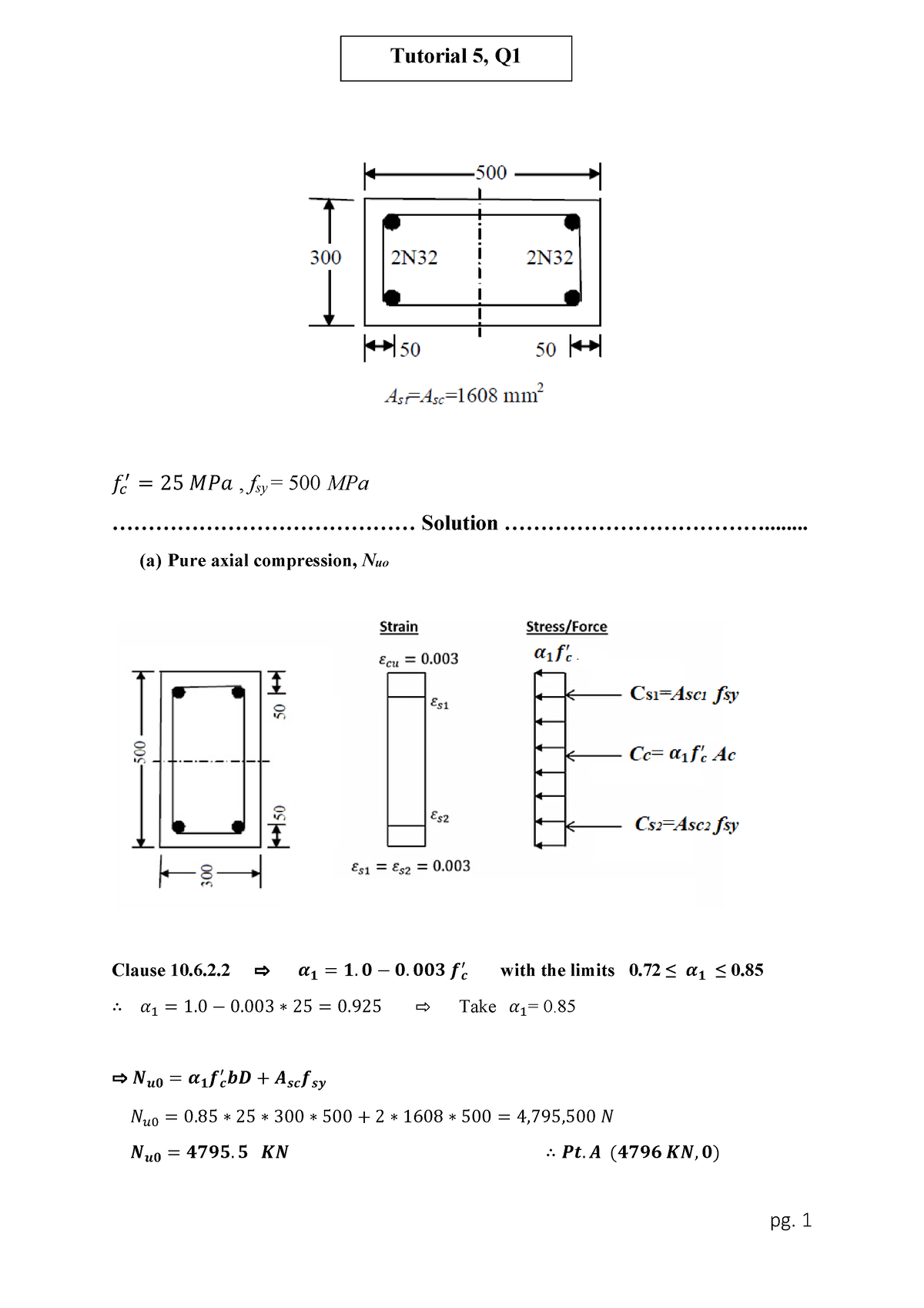 tutorial-5-rc-column-solution-25-f-sy-500-mpa-studocu