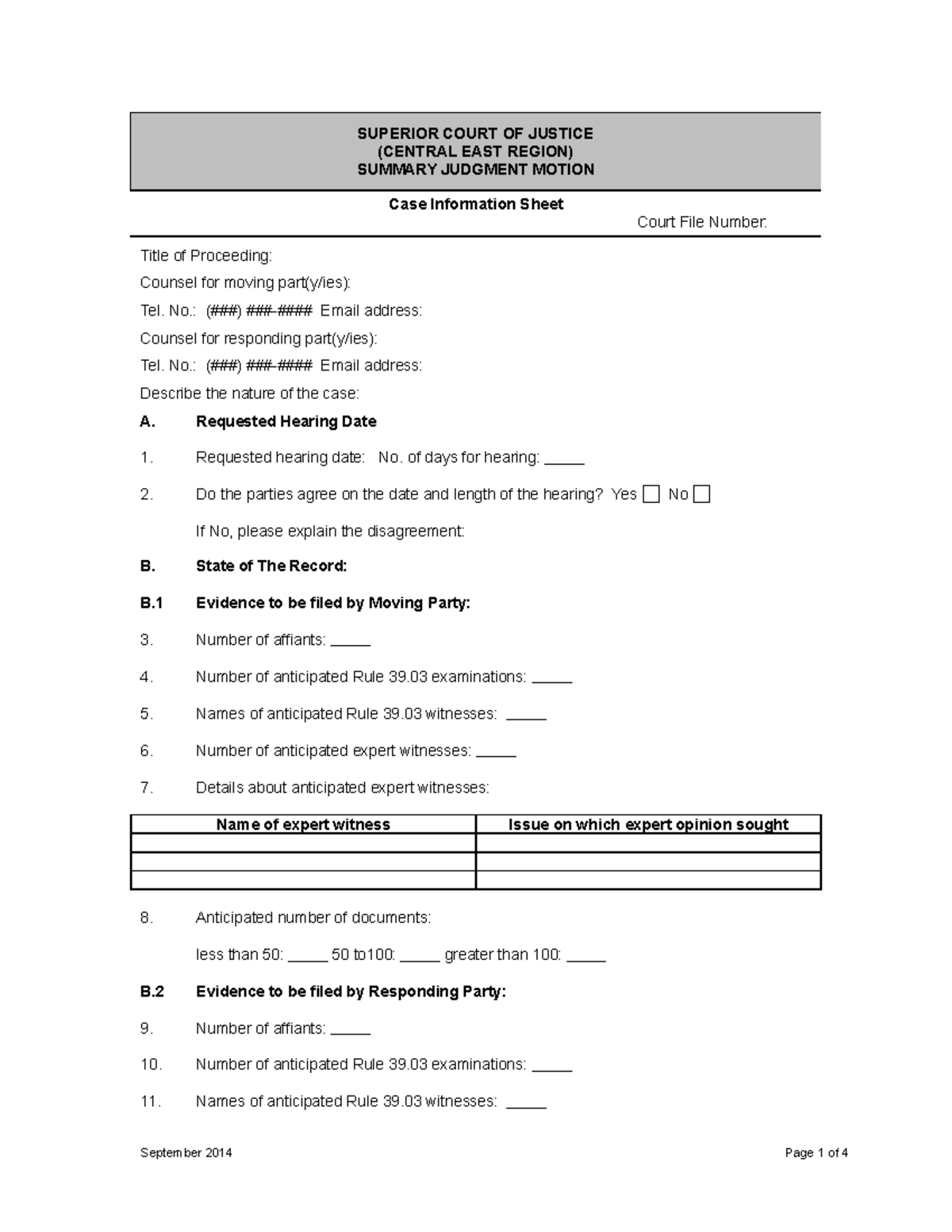 motion-summary-judgment-en-superior-court-of-justice-summary-judgment