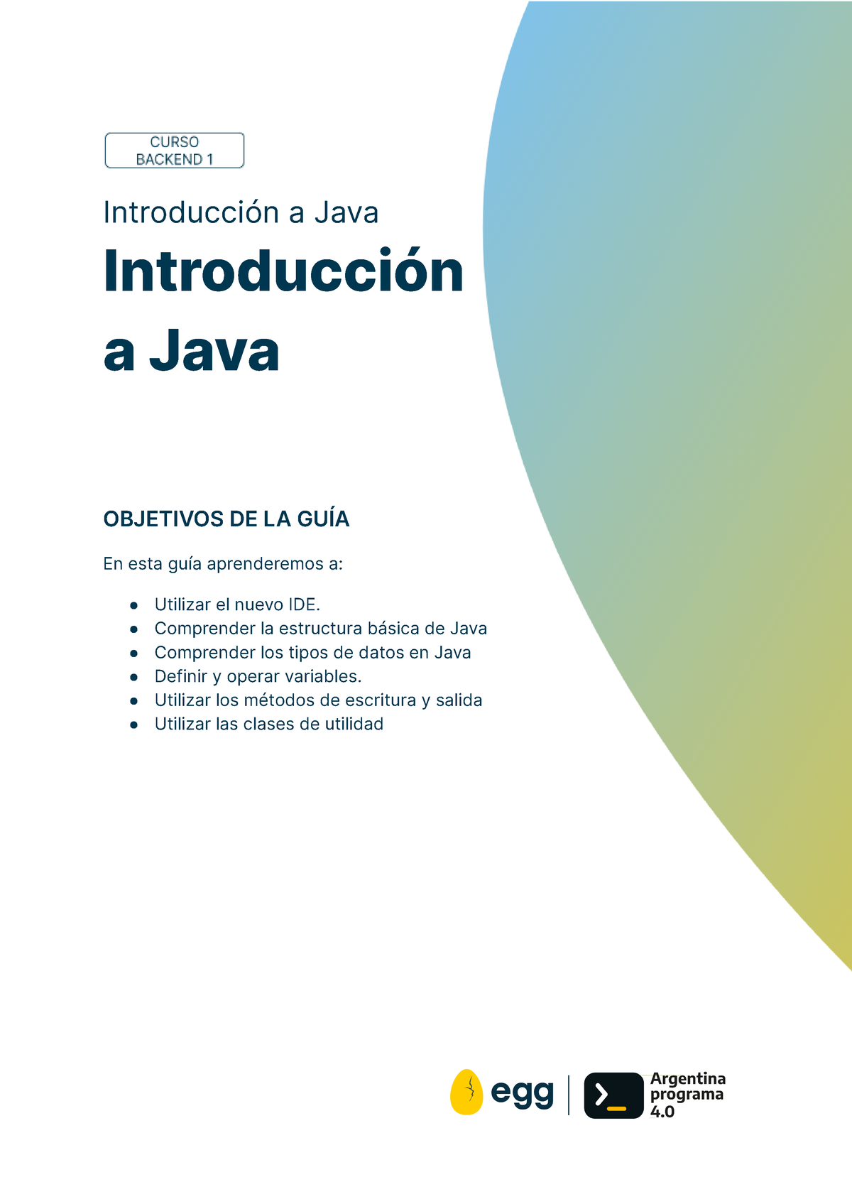 01 Java Intro P1 Generalidades De Java Introducción A Java