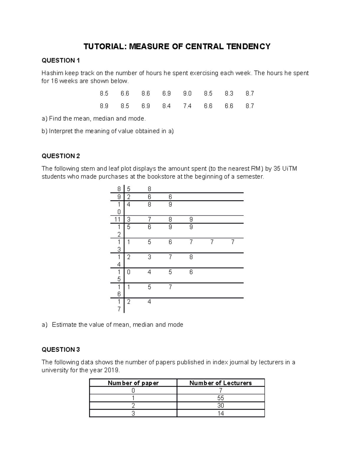 tutorial-measure-of-central-tendency-tutorial-measure-of-central