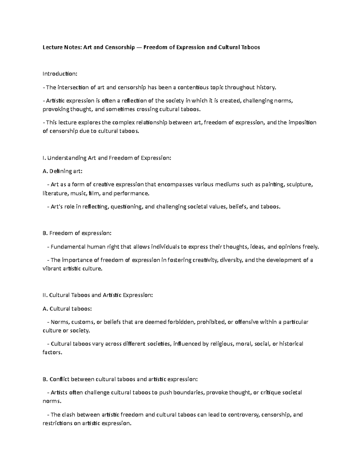 Balancing Artistic Expression And Censorship - gzd2p0v