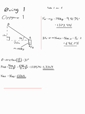 Pythonoving 1 - Jupyter Notebook - Pythonøving 1 - TKT4116 Mekanikk 1 ...