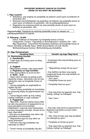 G3-Report-Summary - Ponolohiya ng Filipino - Ponolohiya ng Wikang ...