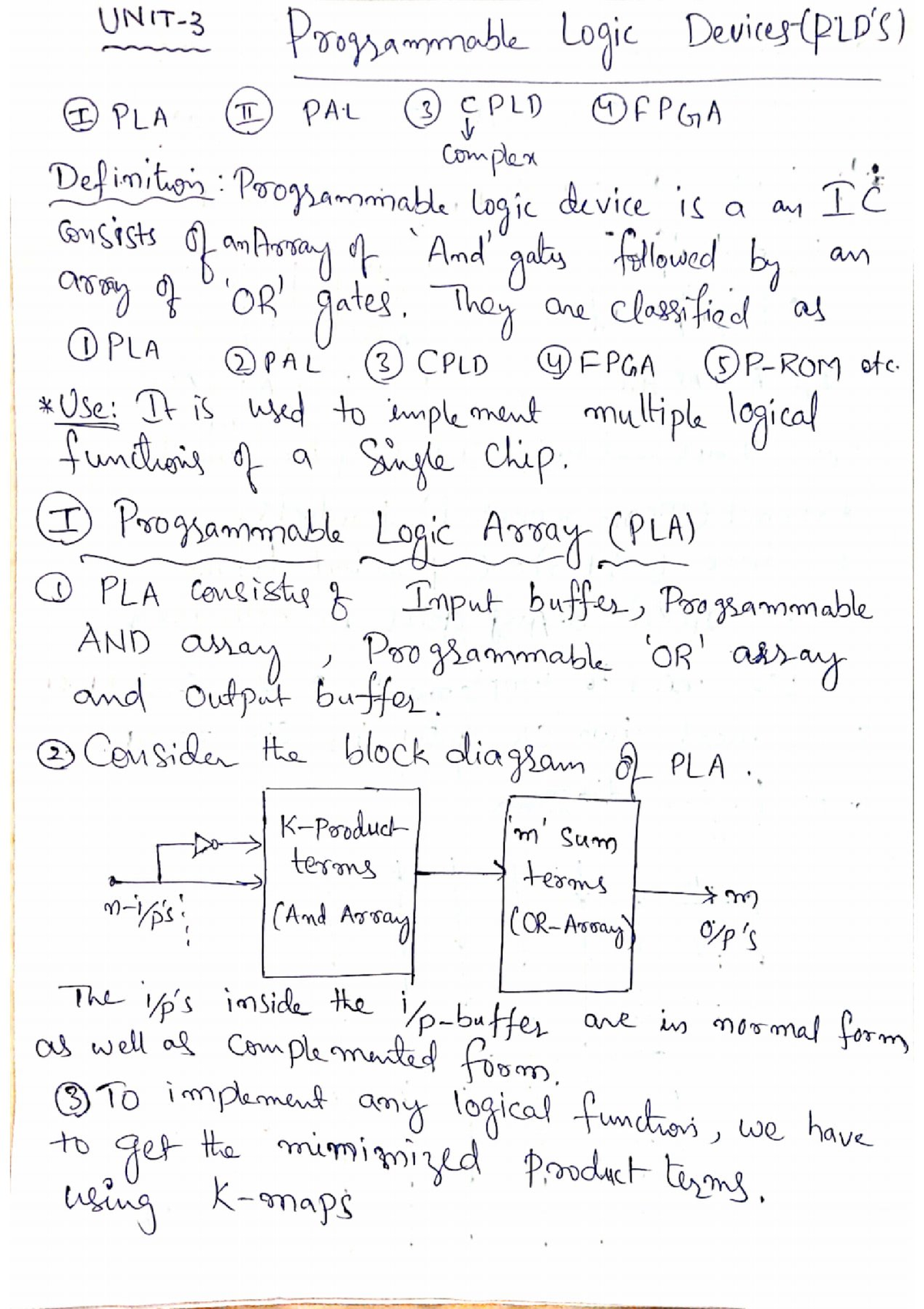 Digital Electronics Notes - Computer Science And Engineering - Studocu