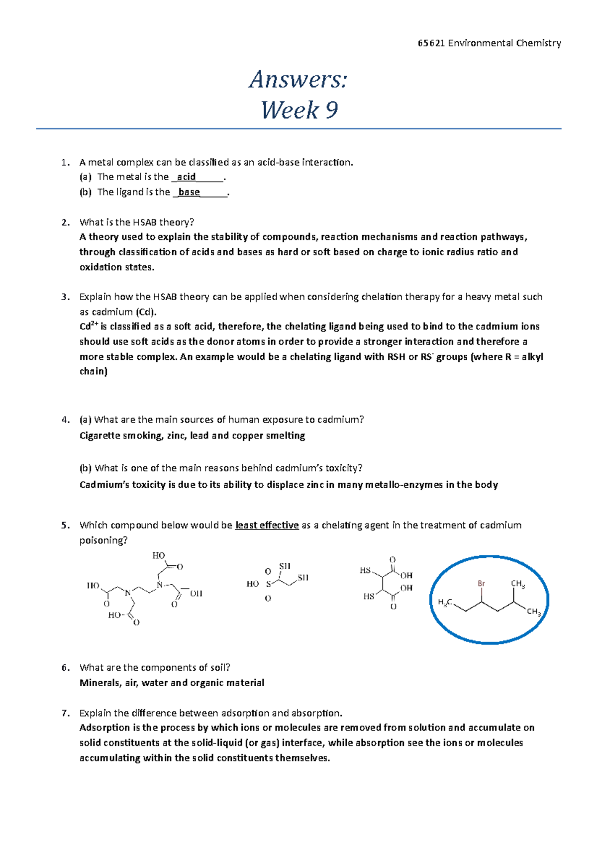 tutorial week 9 answer doc - 065621 - Studocu