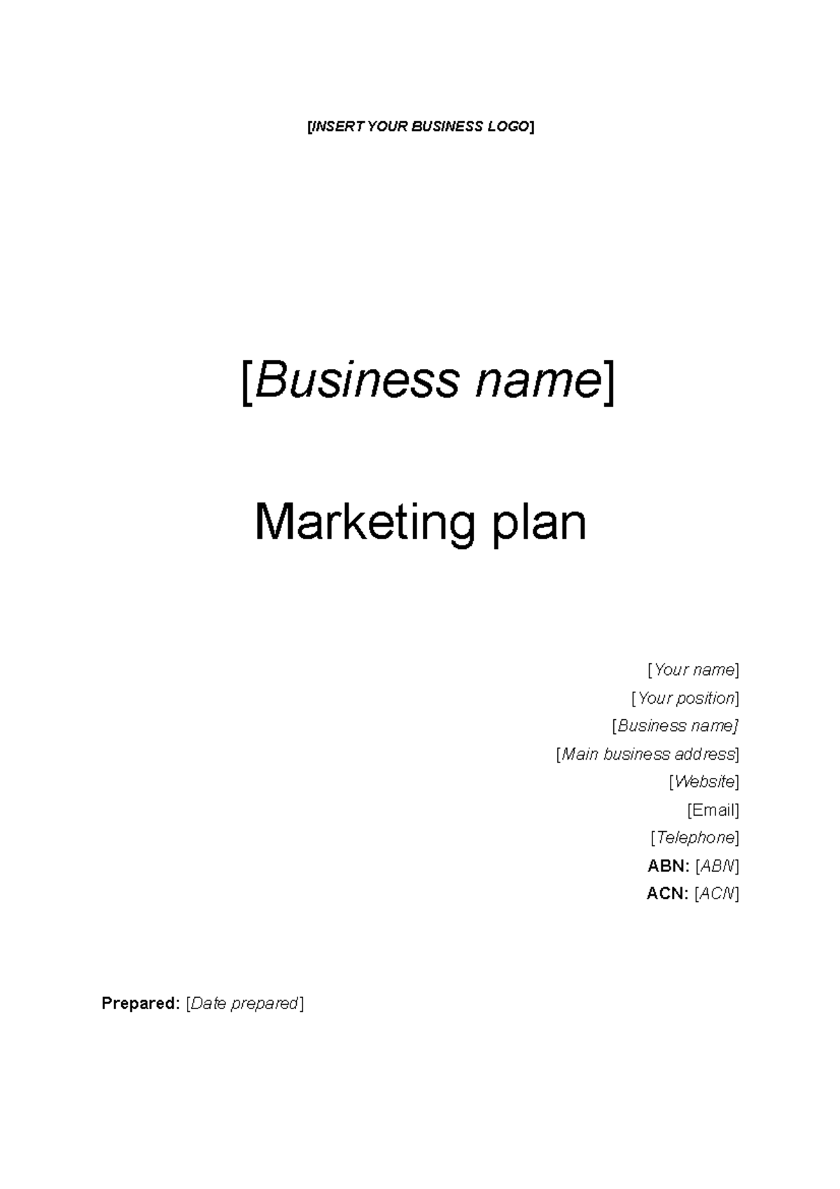 marketing-plan-example-insert-your-business-logo-business-name