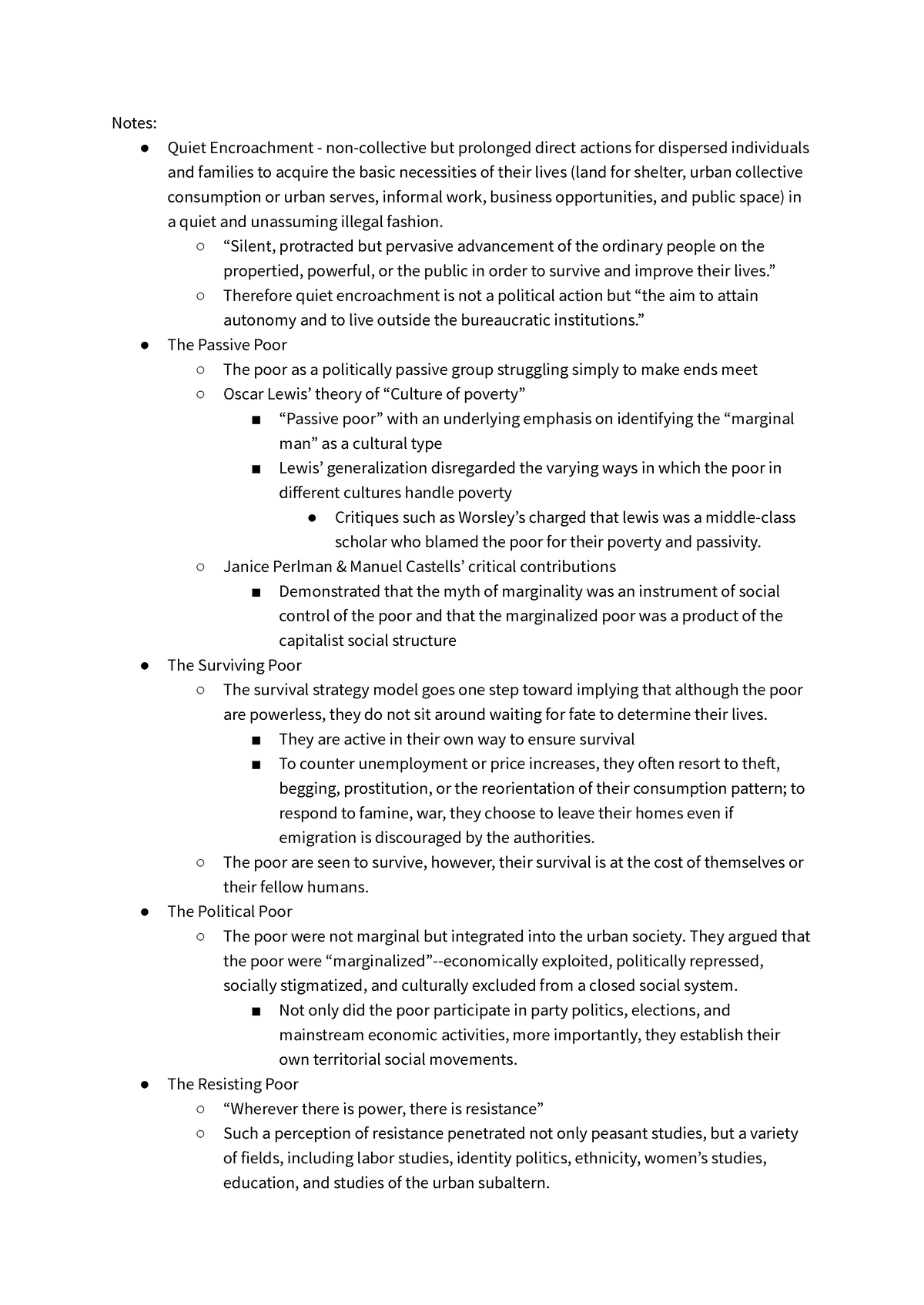 Social Science Notes on Quiet Enroachment - Notes: Quiet Encroachment ...