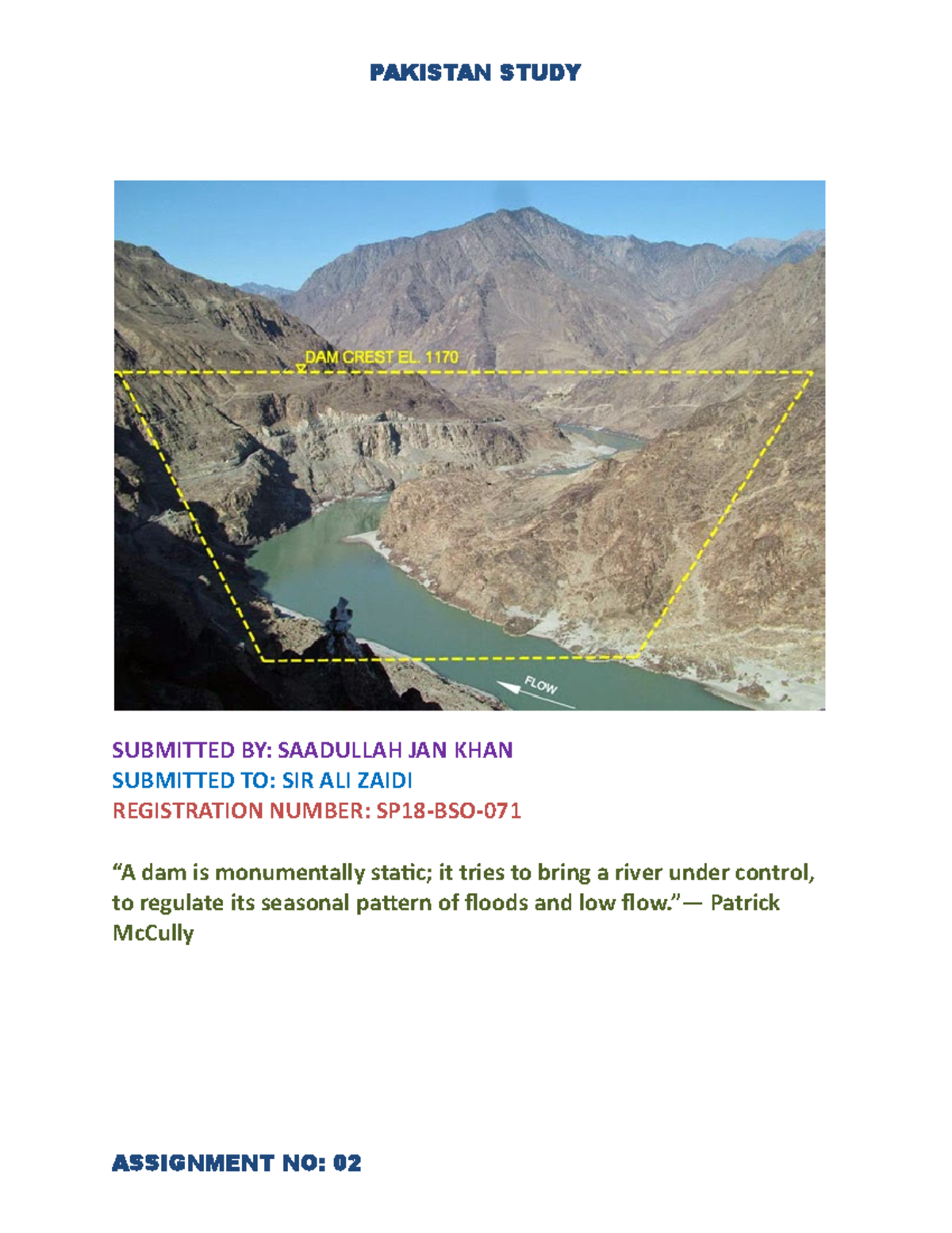 Why provinces opposed the building of Kalabaagh dam in Pakistan ...