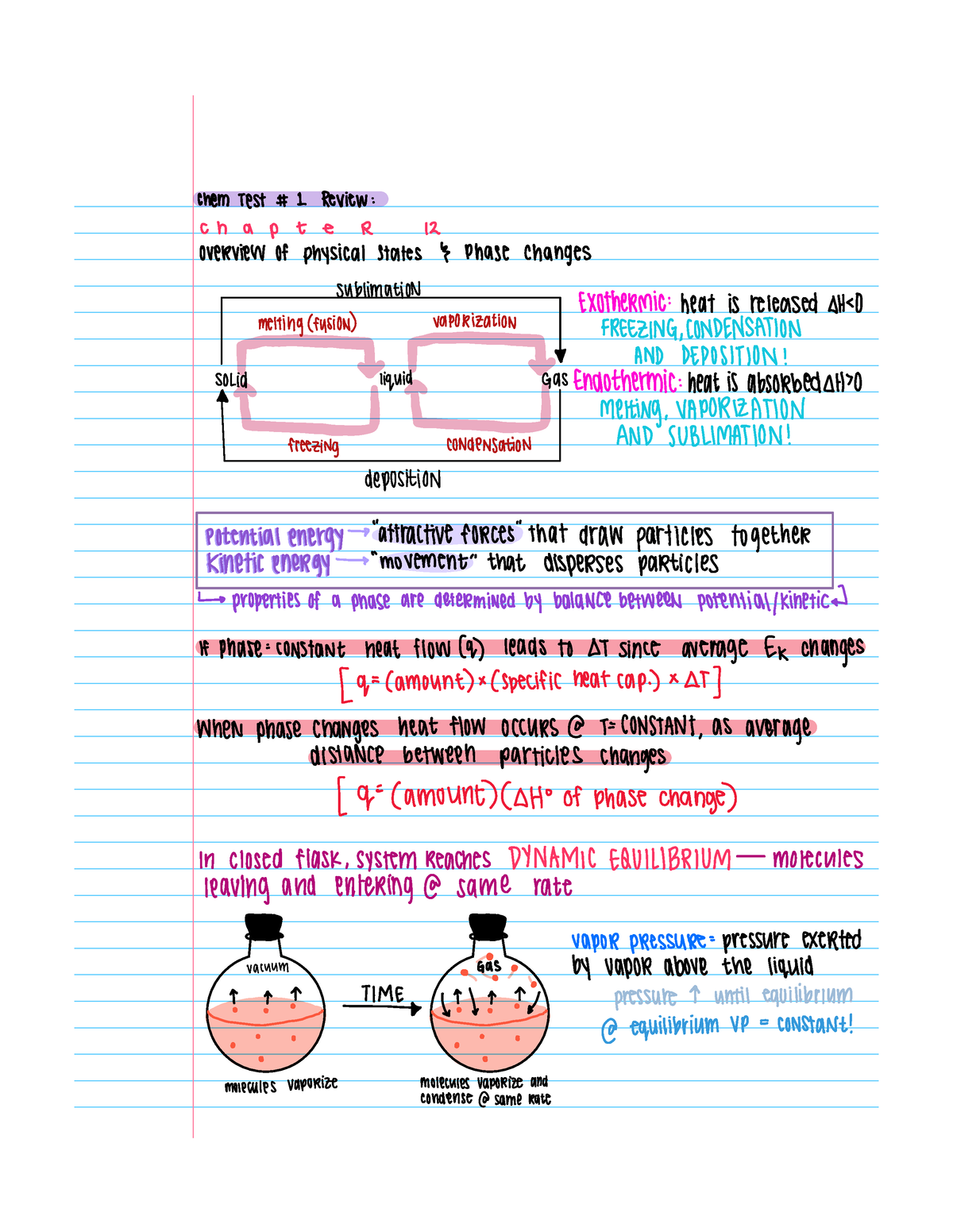 Chem Test 1 Review - Chemtest 1 Review iverviewPoftphysica states phase ...