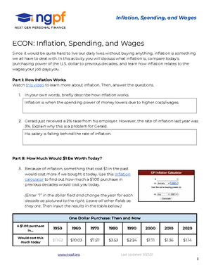 Inflation Spending, and Wages - Inflation, Spending, and Wages ECON: Inflation, Spending, and Wages - Studocu inflation-spending-and-wages-inflation-spending-and-wages-econ-inflation-spending-and-wages-studocu