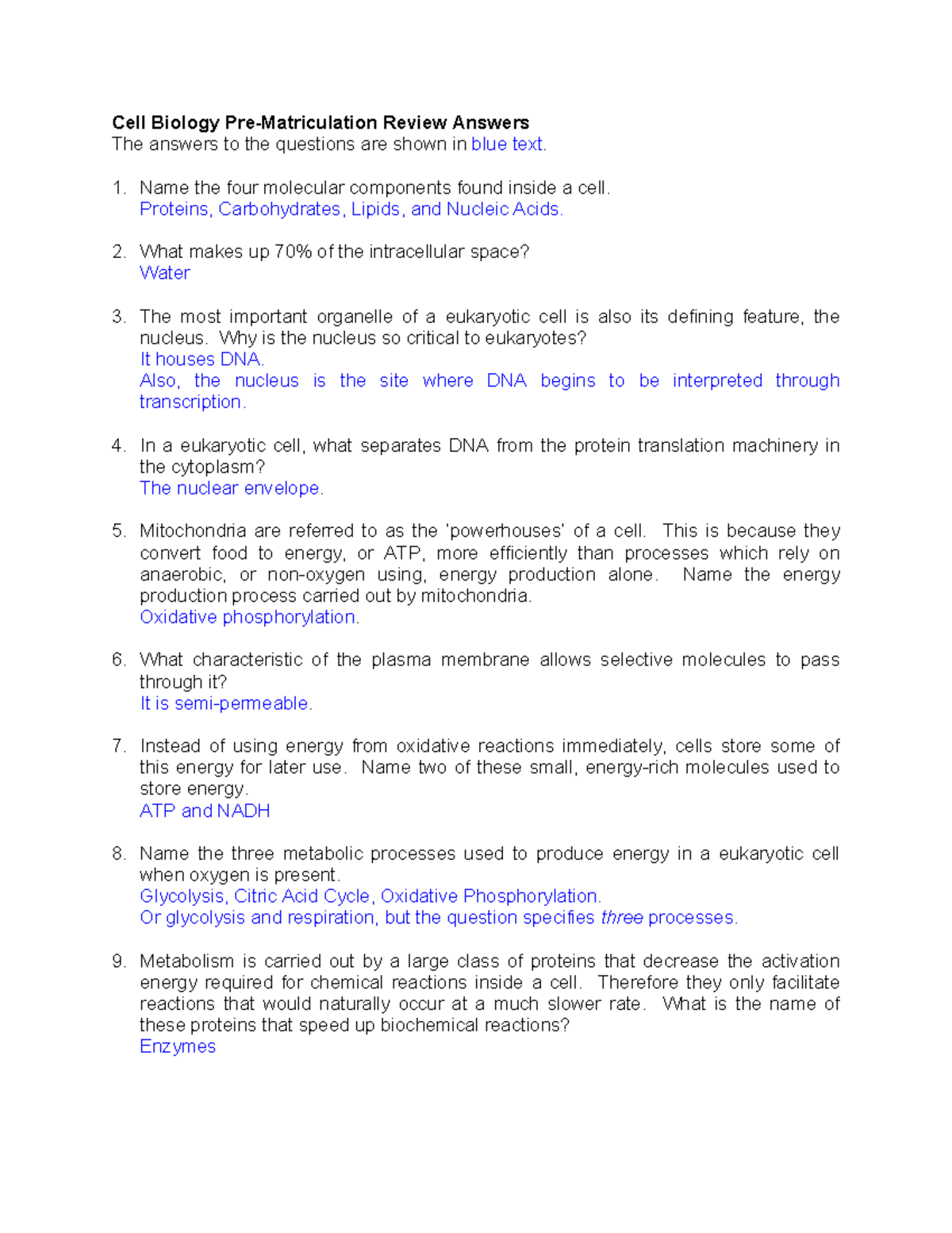 pre lab biology matriculation answers experiment 2