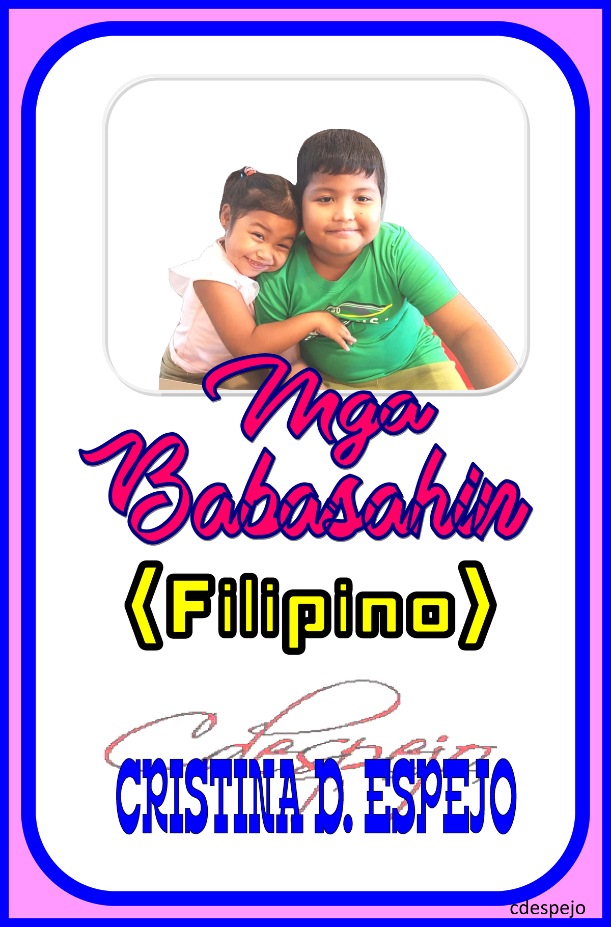 Babasahin feb2020B - editable - cdespejo Napagod Takbo nang takbo ang ...