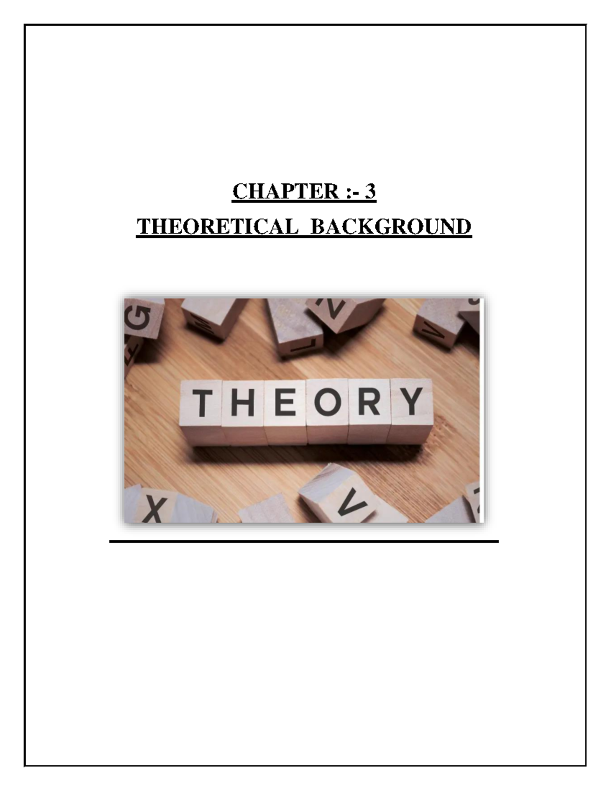 Chapter 3 Theory - Jsjsjs - CHAPTER :- 3 THEORETICAL BACKGROUND ...
