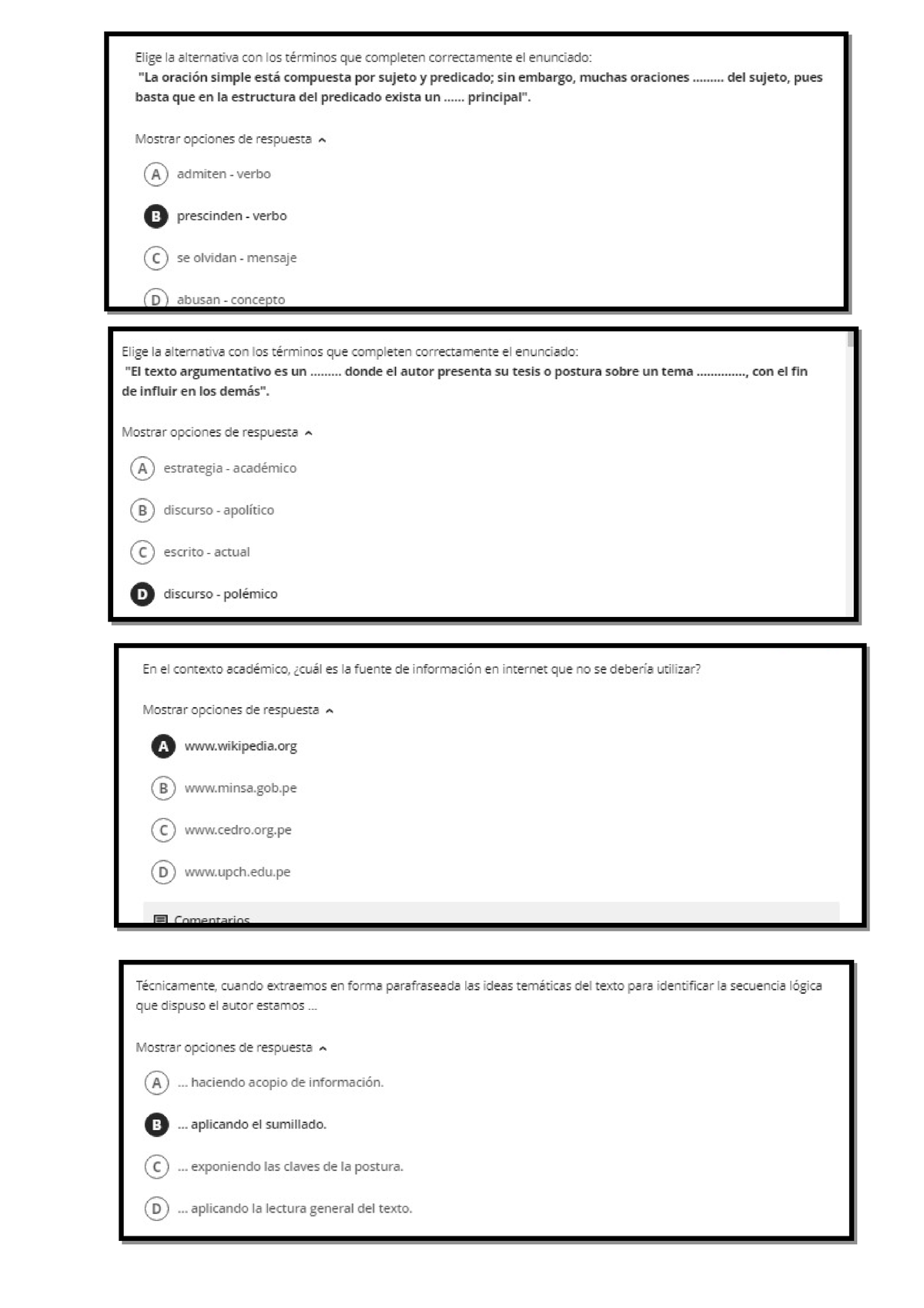 T1 Comu 2 - Examen Resuelto - Comunicación 2 - Studocu