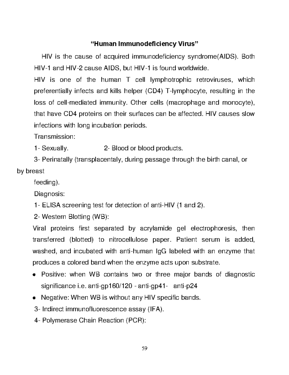 hesi case study human immunodeficiency virus