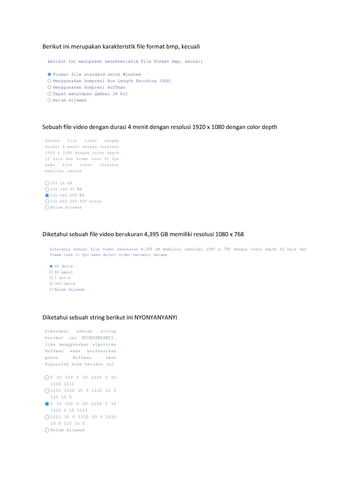 SIstem Multimedia - Catatan - Berikut Ini Merupakan Karakteristik File ...