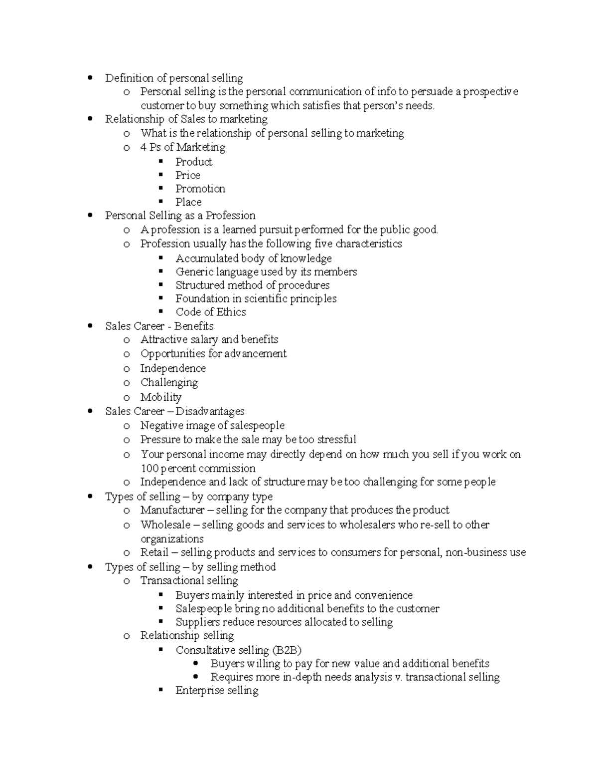 1-introduction-to-personal-selling-definition-of-personal-selling-o