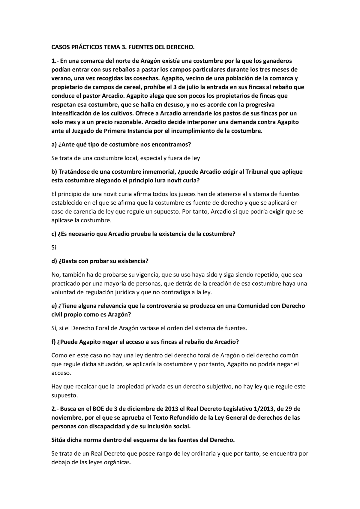 Casos Prácticos TEMA 3 - CASO PRÁCTICO TEMA 3 - CASOS PRÁCTICOS TEMA 3 ...