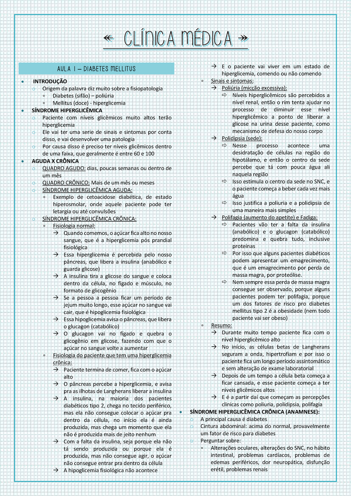 Anamnese - RESUMO DE AULA - INTRODUÇÃO À SEMIOLOGIA O método clínico  identifica o desvio de saúde, a - Studocu