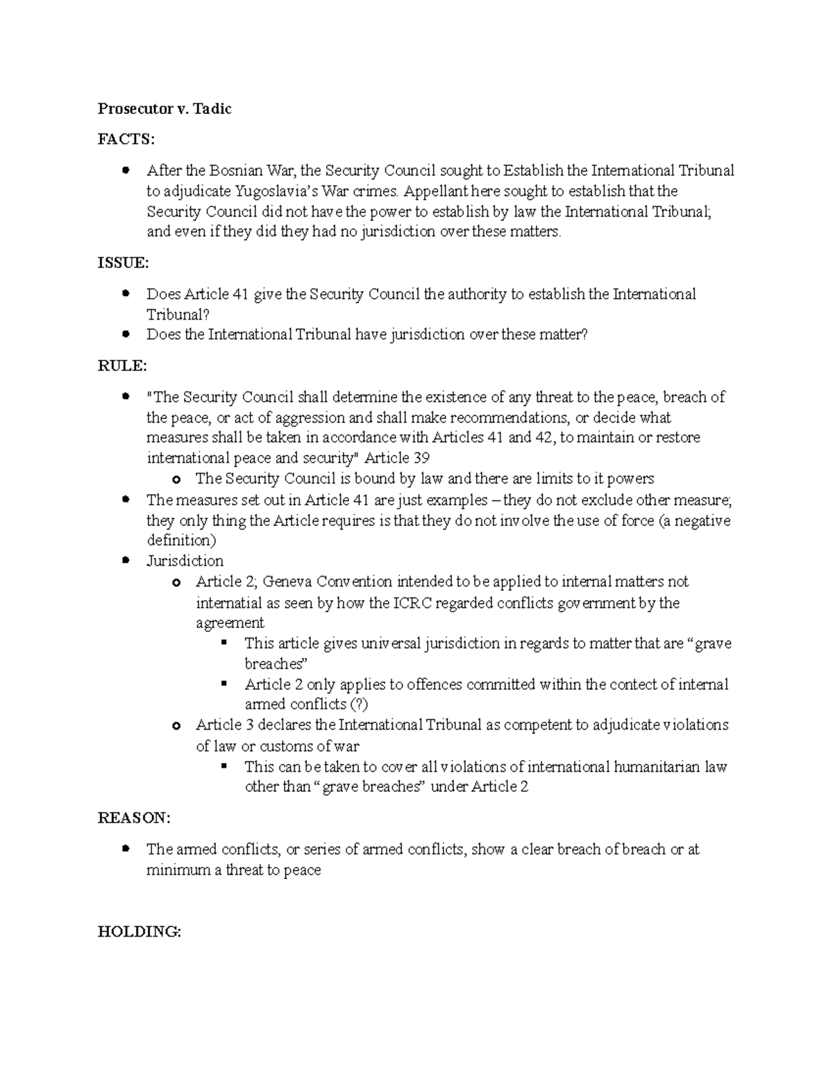 International Treaty Interpretation – IDOCTJ