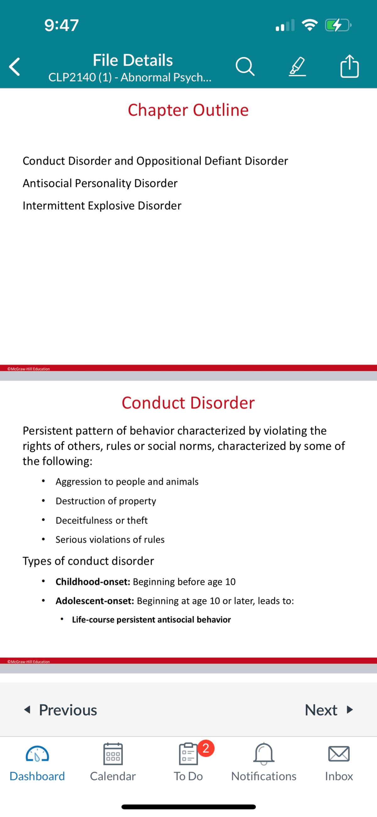 IMG 8709 chapter 11 psych notes - CLP2140 - Studocu
