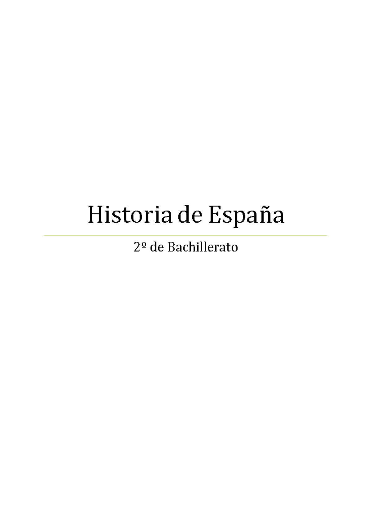 Historia De Espa Ã±a Bueno - Historia De España 2º De Bachillerato I 6 ...