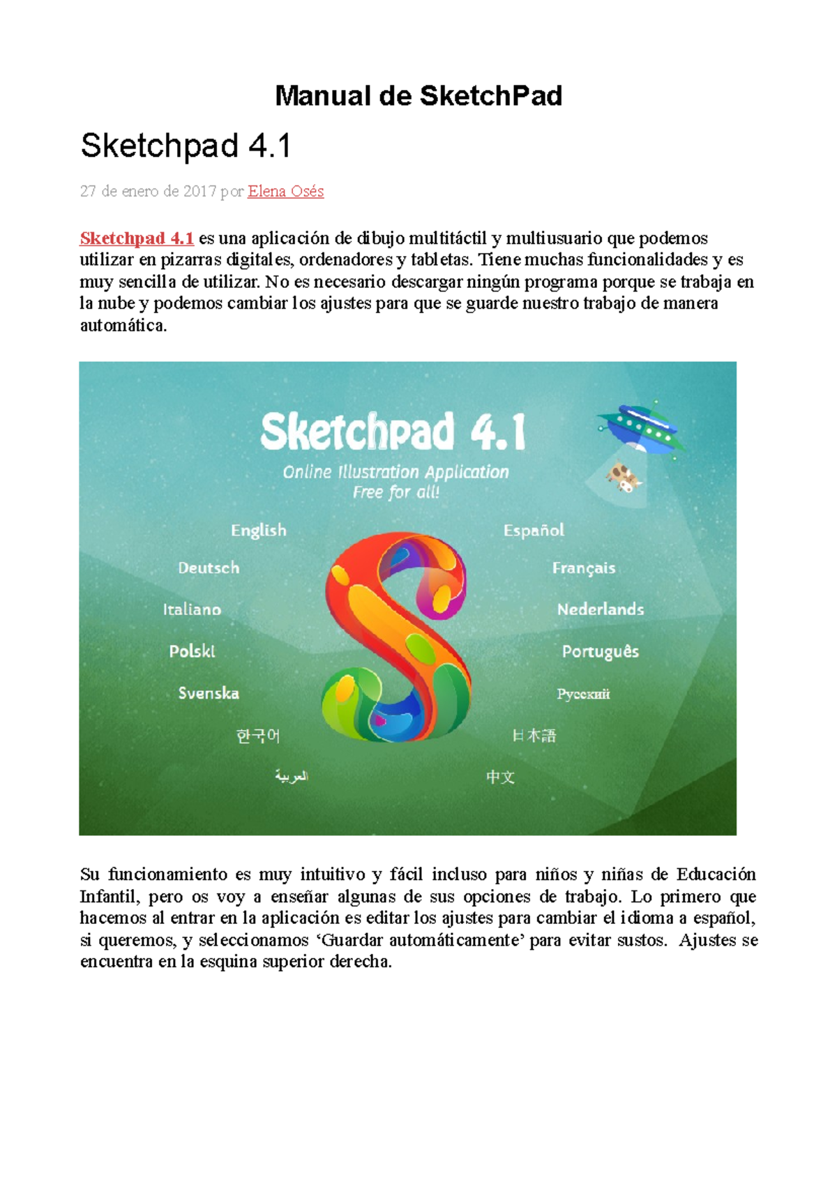 Manual de Sketch Pad - Manual de SketchPad Sketchpad 4. 27 de enero de ...