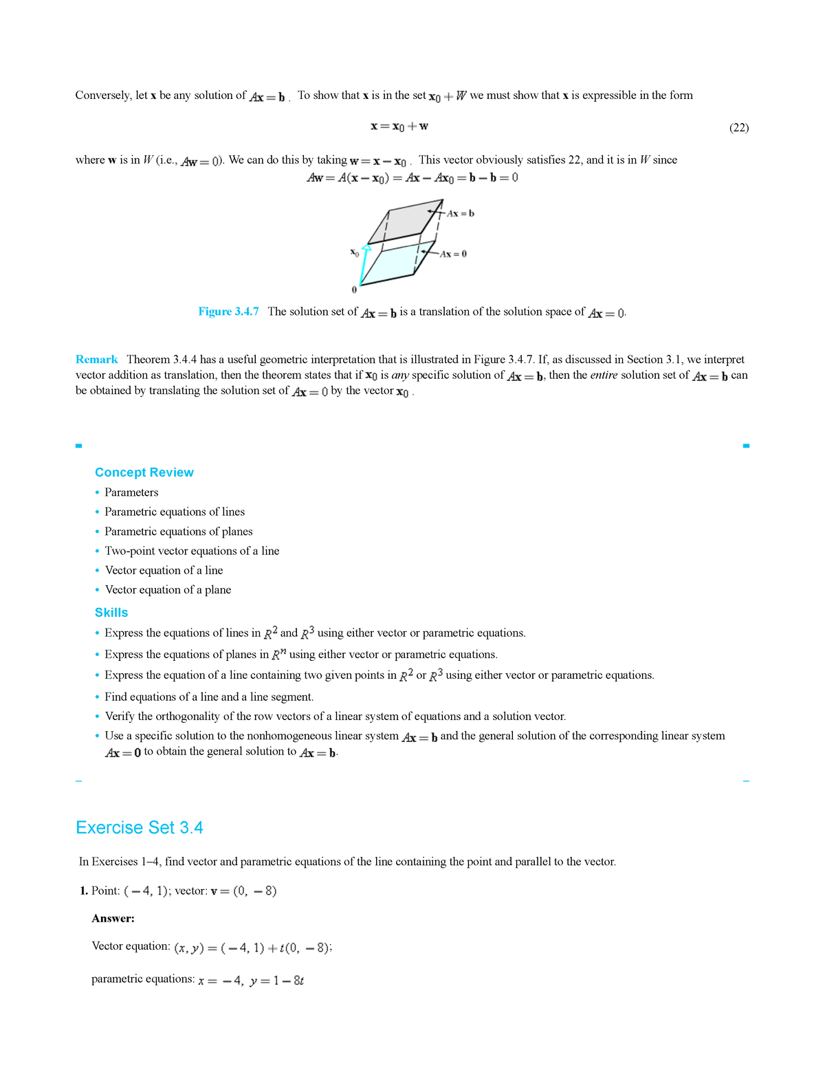 Exercise Set 3 - Ini Adalah Tugas Pada Mata Kuliah Aljabar Linear ...