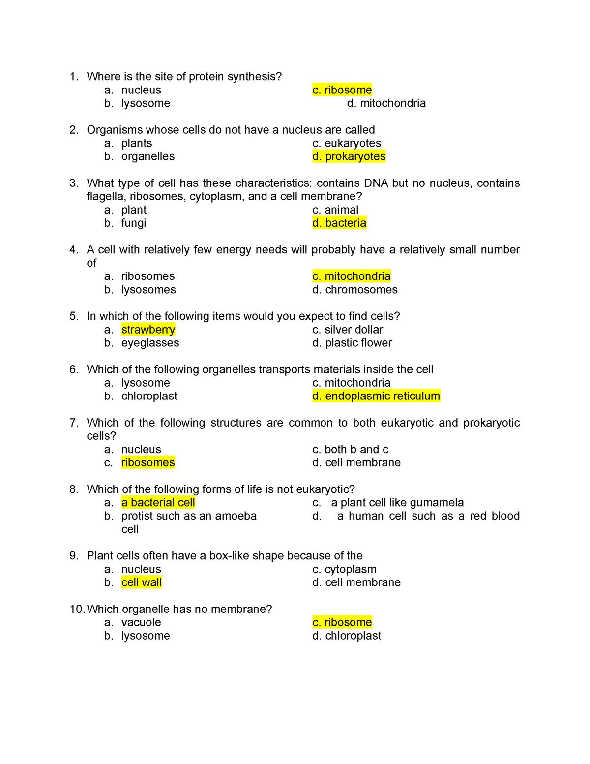 biology-notes-6-where-is-the-site-of-protein-synthesis-a-nucleus-c