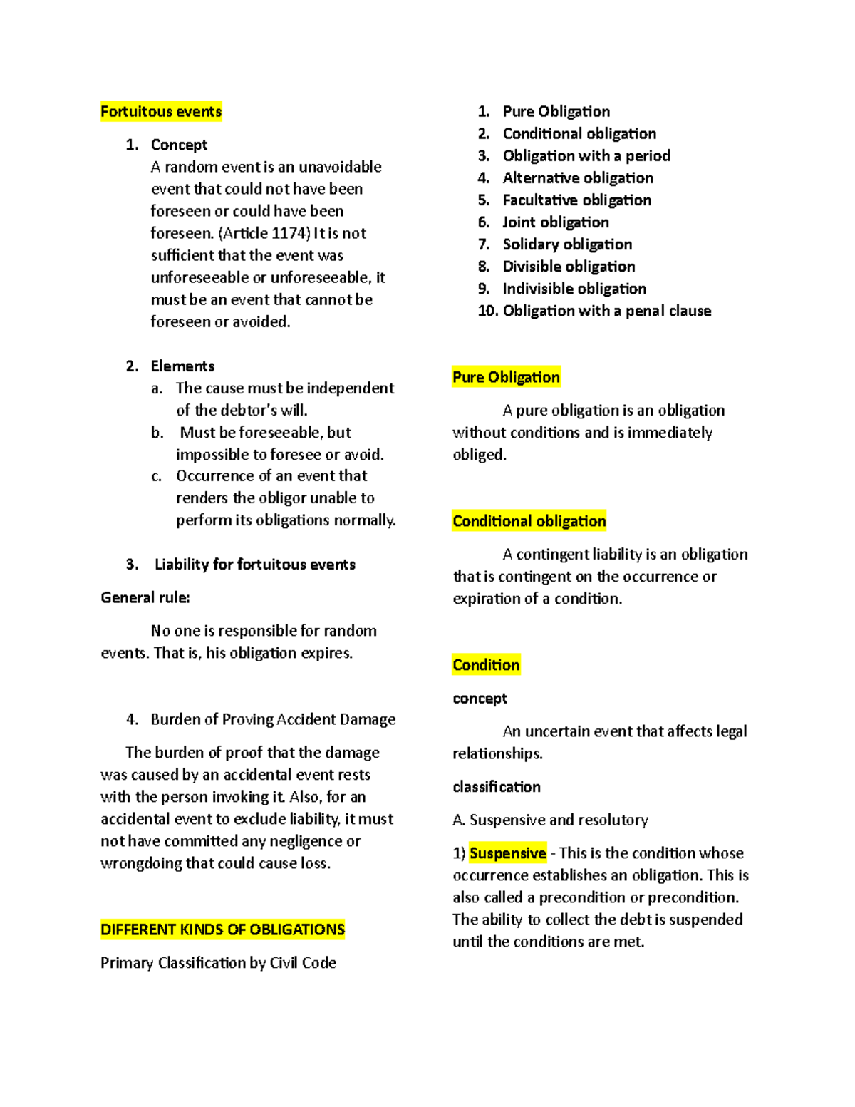 Obligations-1 - This Is A Study Guide For Business Law Part 1.3. It ...