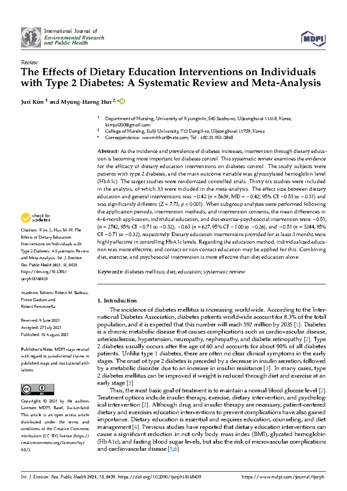 Research Article Melissa Wardle D219 - International Journal of ...