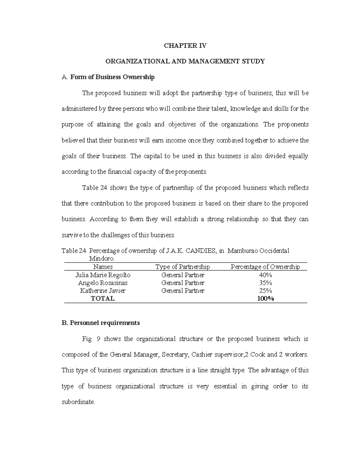 business plan of yema