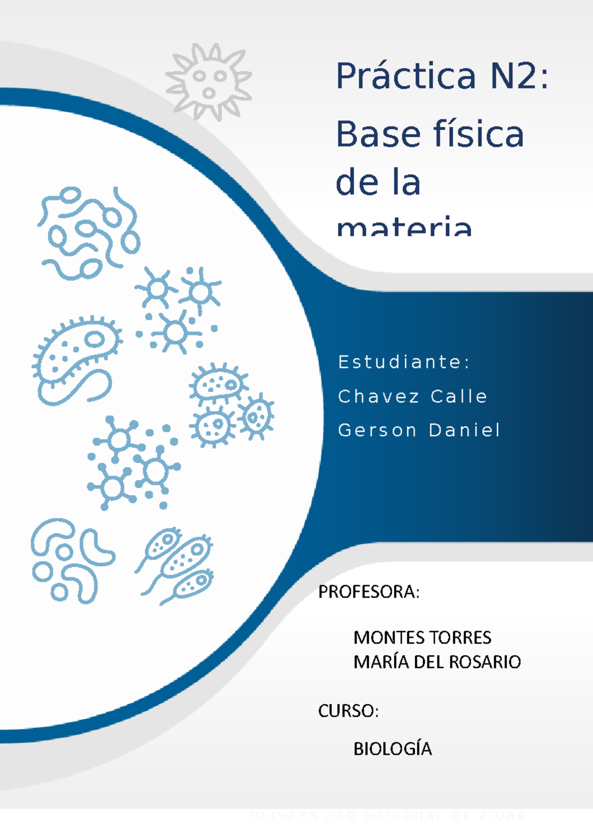 BASE Fisica DE LA Materia VIVA 2 - U N I V E R S I D A DU N I V E R S I ...