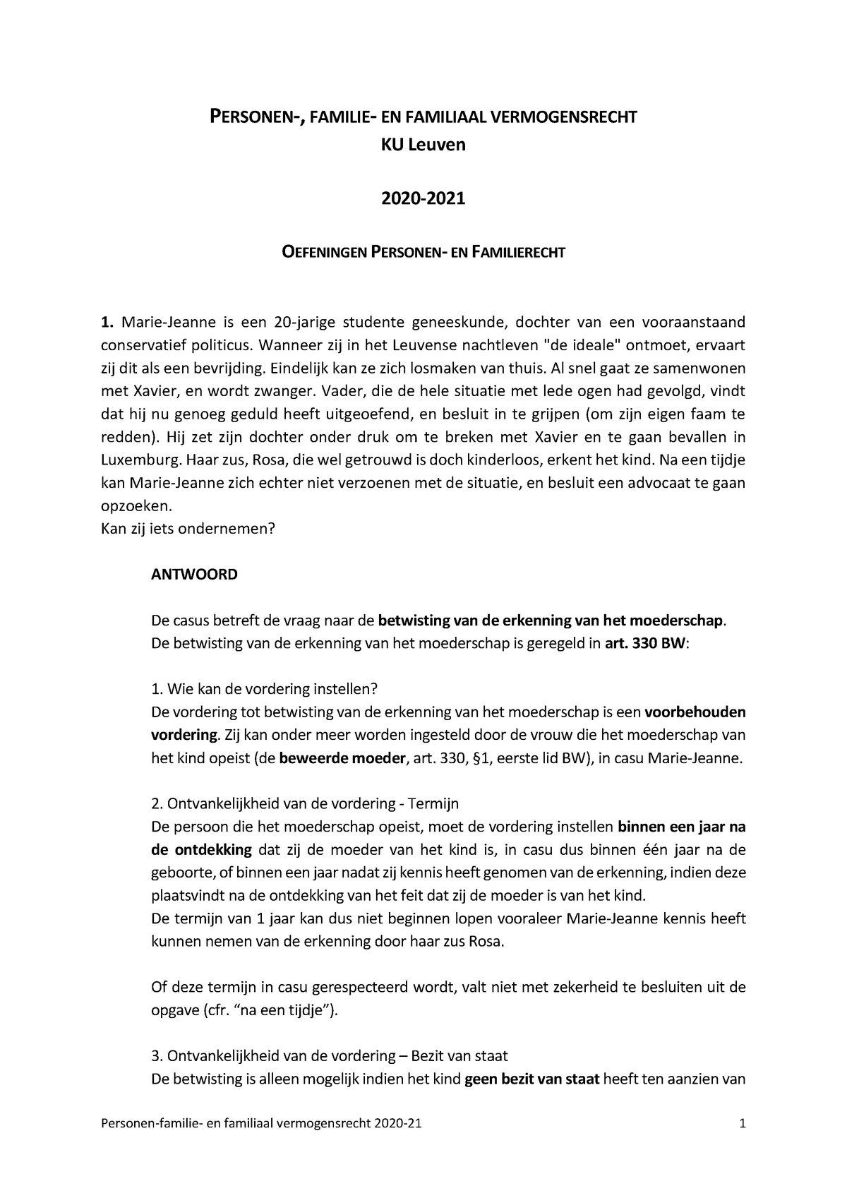 Oefeningen PF 2020-2021.met Oplossing - PERSONEN-, FAMILIE- EN ...