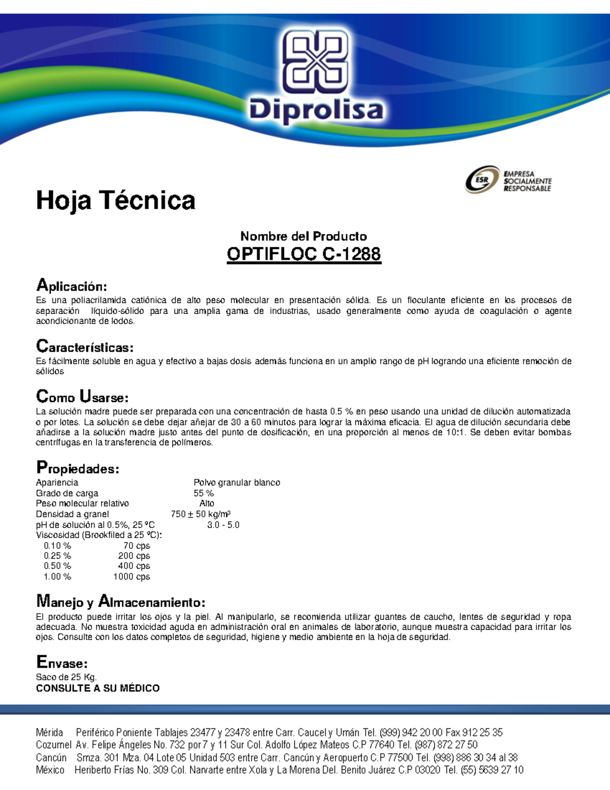 Optofloc C1288 - Apuntes - Mérida Periférico Poniente Tablajes 23477 y ...