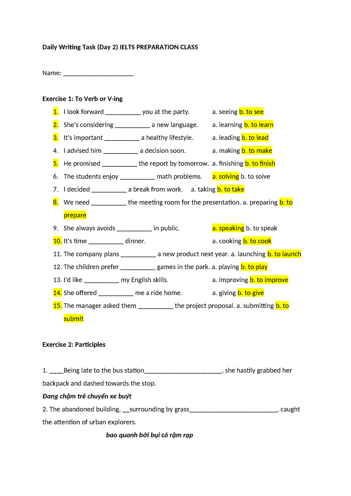 Daily Writing Task (TASK 2) - Daily Writing Task (Day 2) IELTS ...