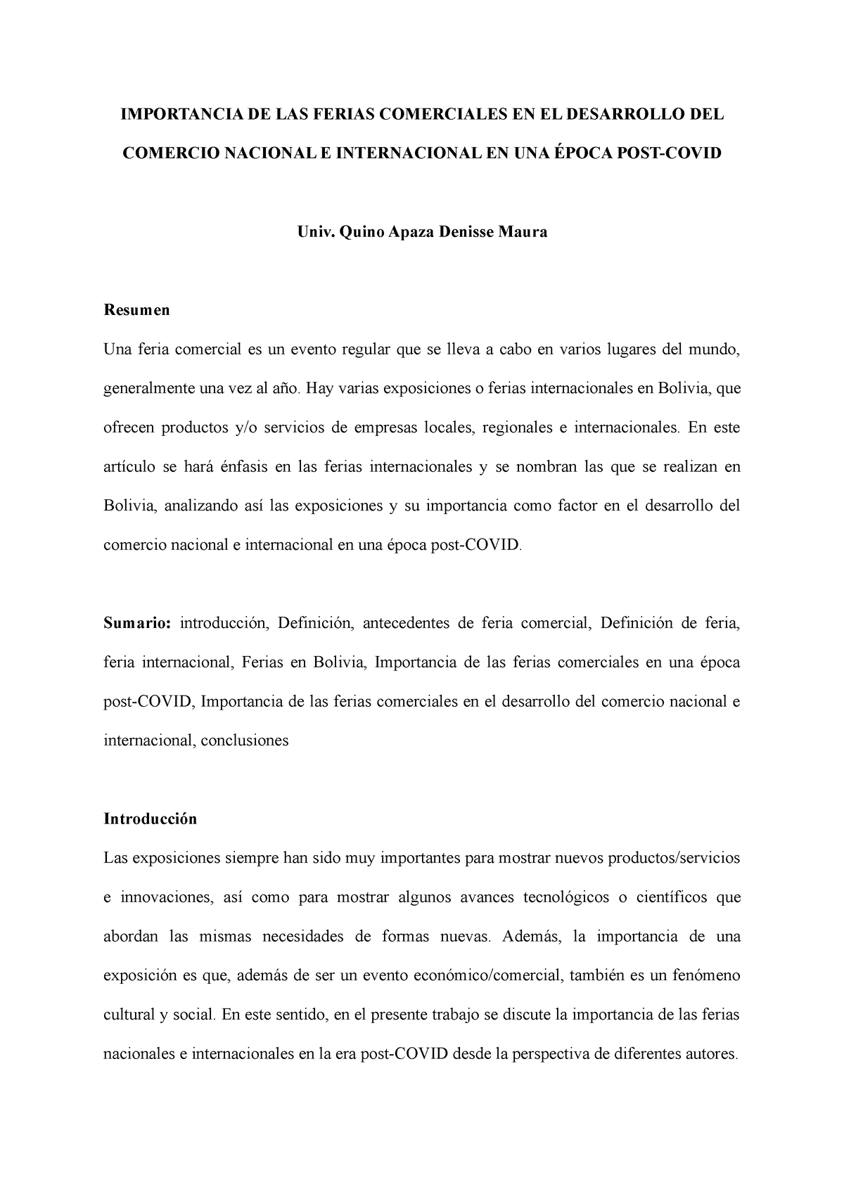 Importancia De Las Ferias Comerciales En El Desarrollo Del Comercio Nacional E Internacional En 1829