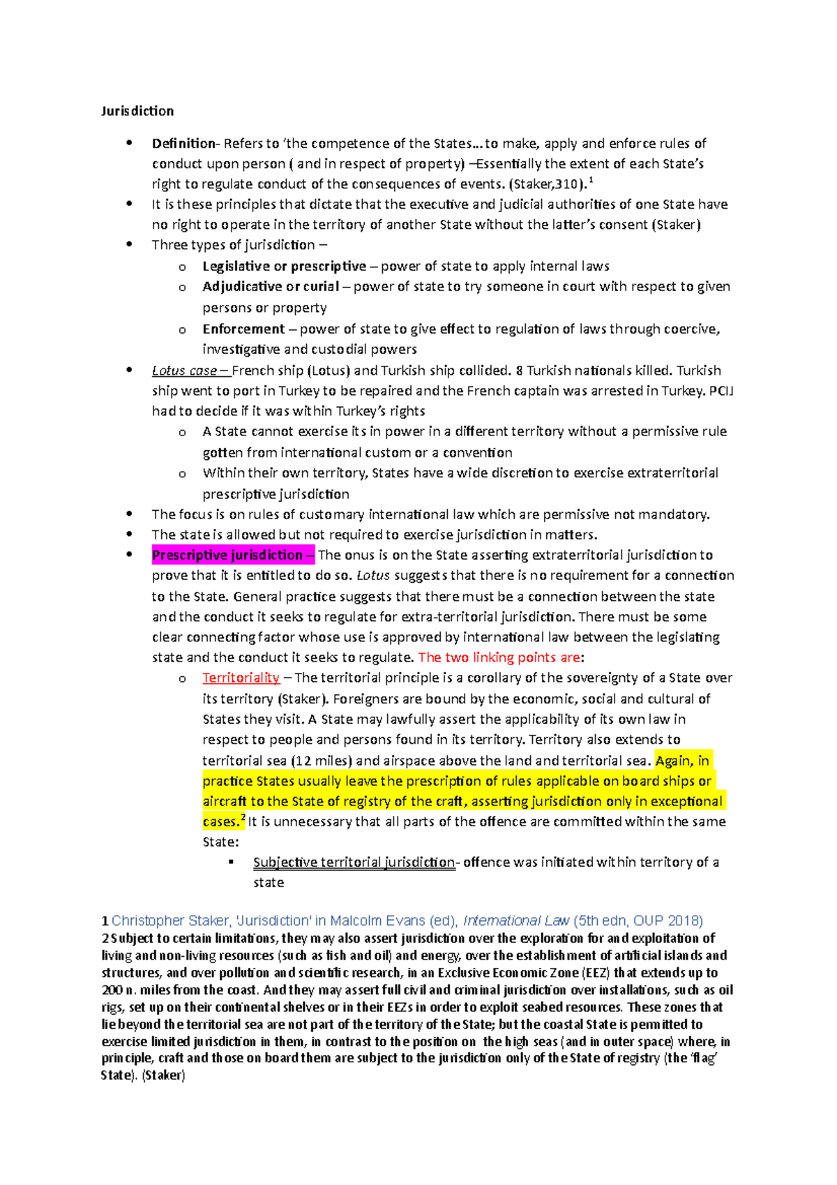 Jurisdiction Revision Jurisdiction Definition Refers to ‘the