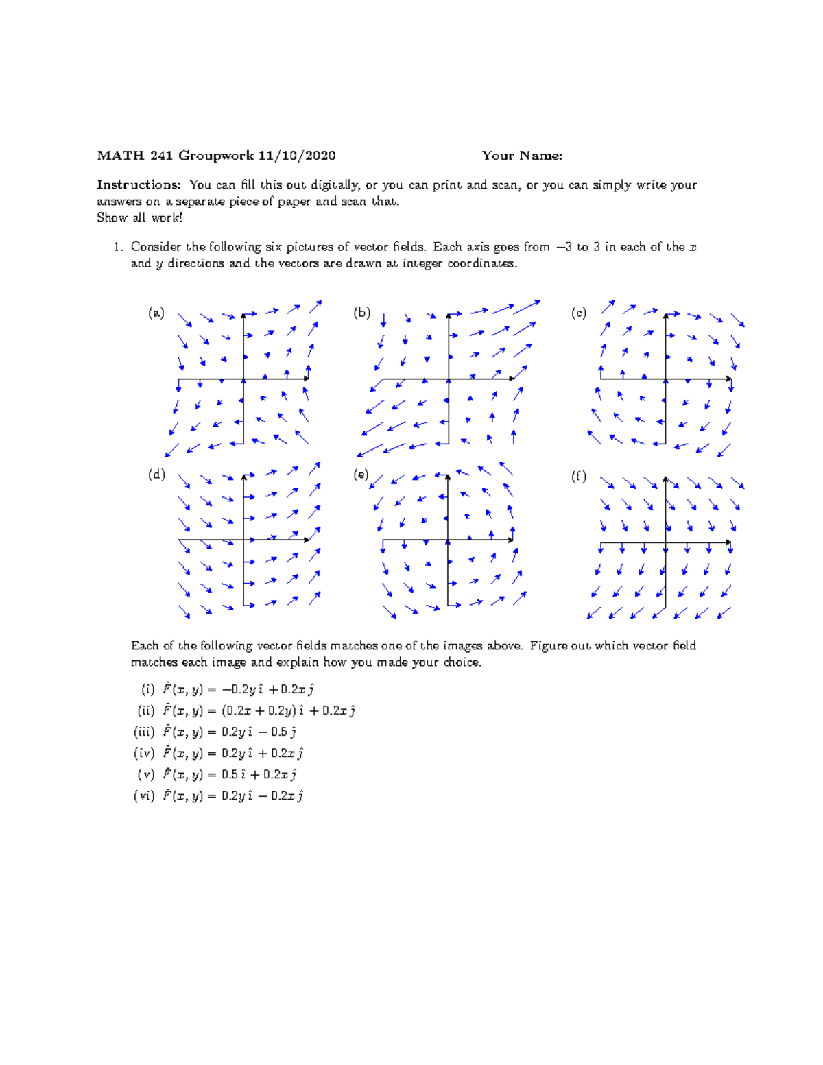 Gw1110 Math241 Calculus Iii Umd Studocu