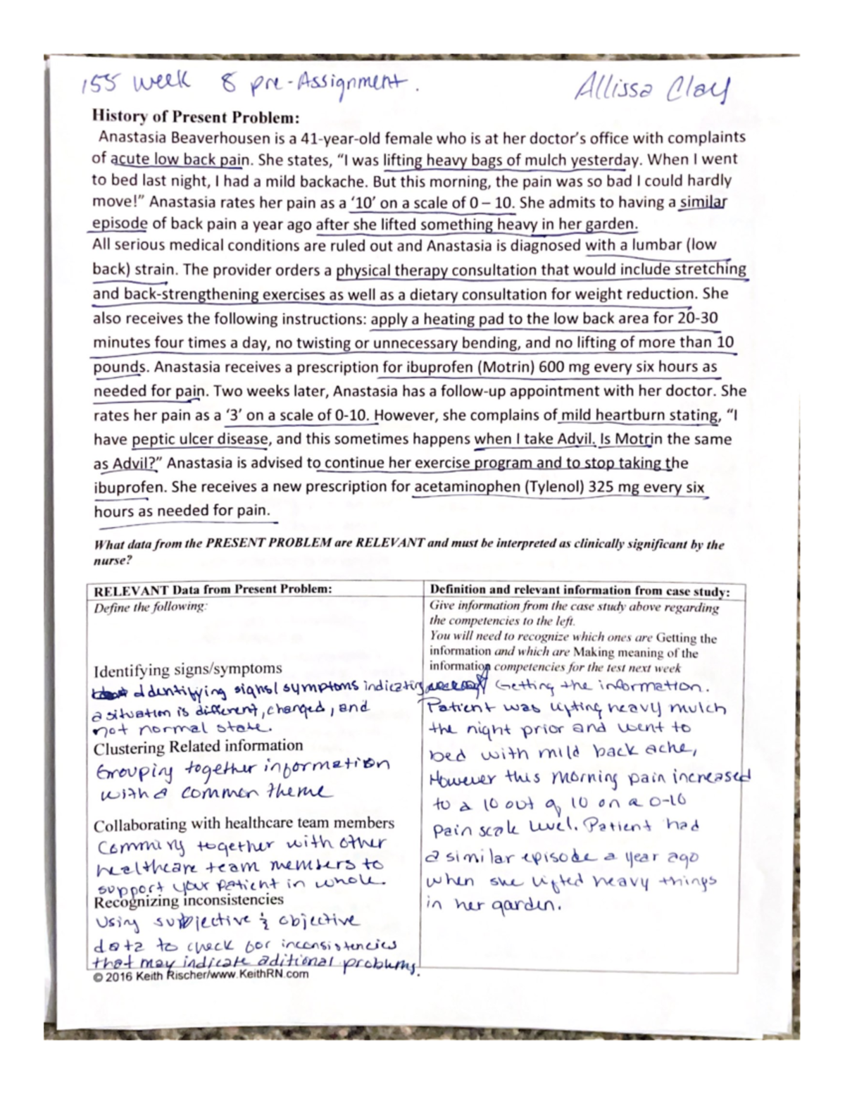 History Of Presenting Problem | INTAKE PRESENTING PROBLEM – XSRJ