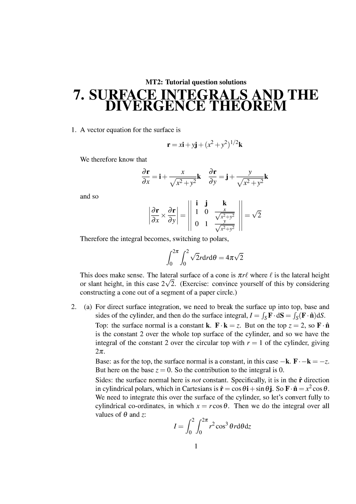 solution-mt2-tutorial-week-7-mt2-tutorial-question-solutions-7-surface-integrals-and-the