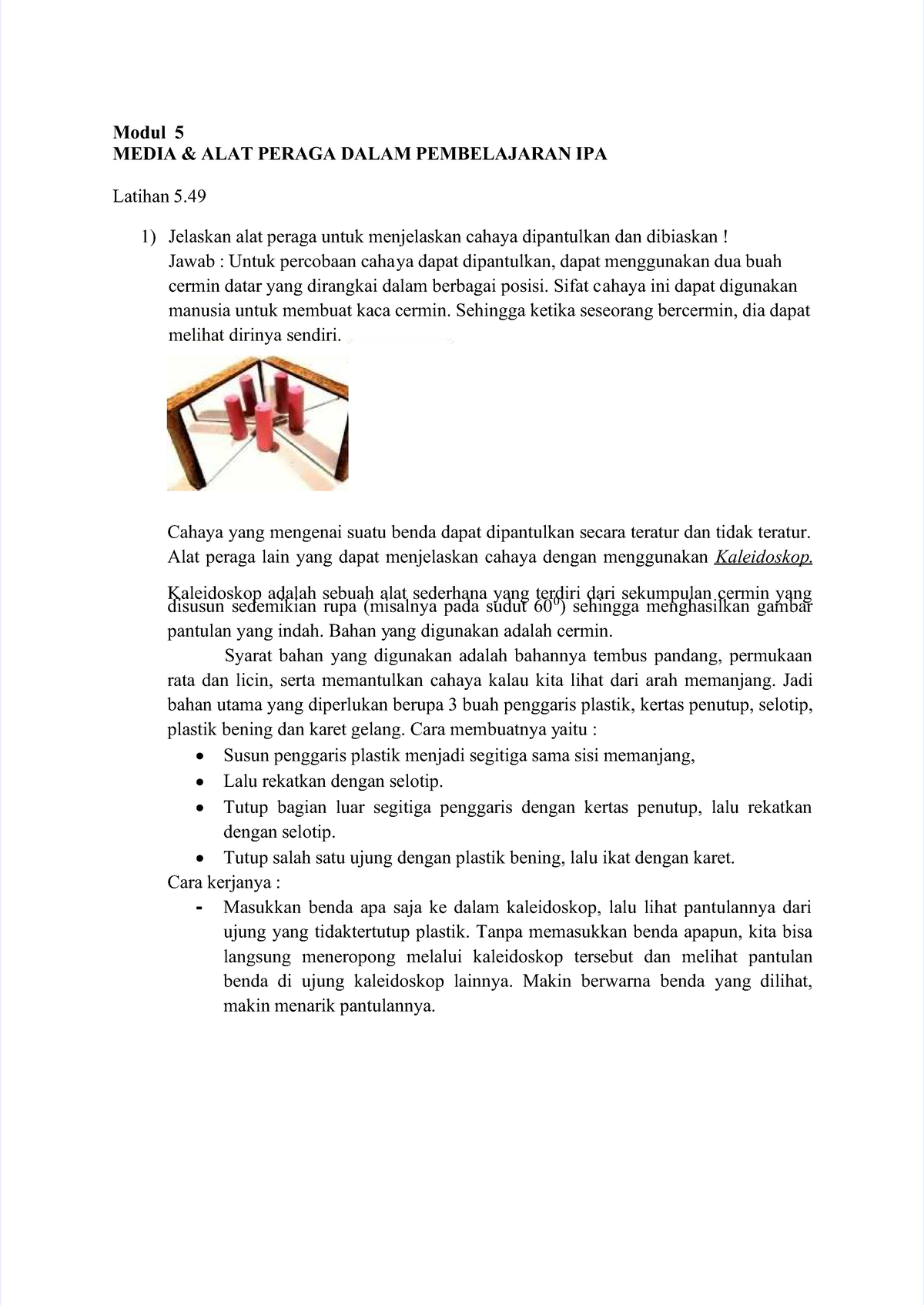 Pdf-latihan-modul-4-amp-5 Compress - ModulModul 55 MEDIA & ALAT PERAGA ...