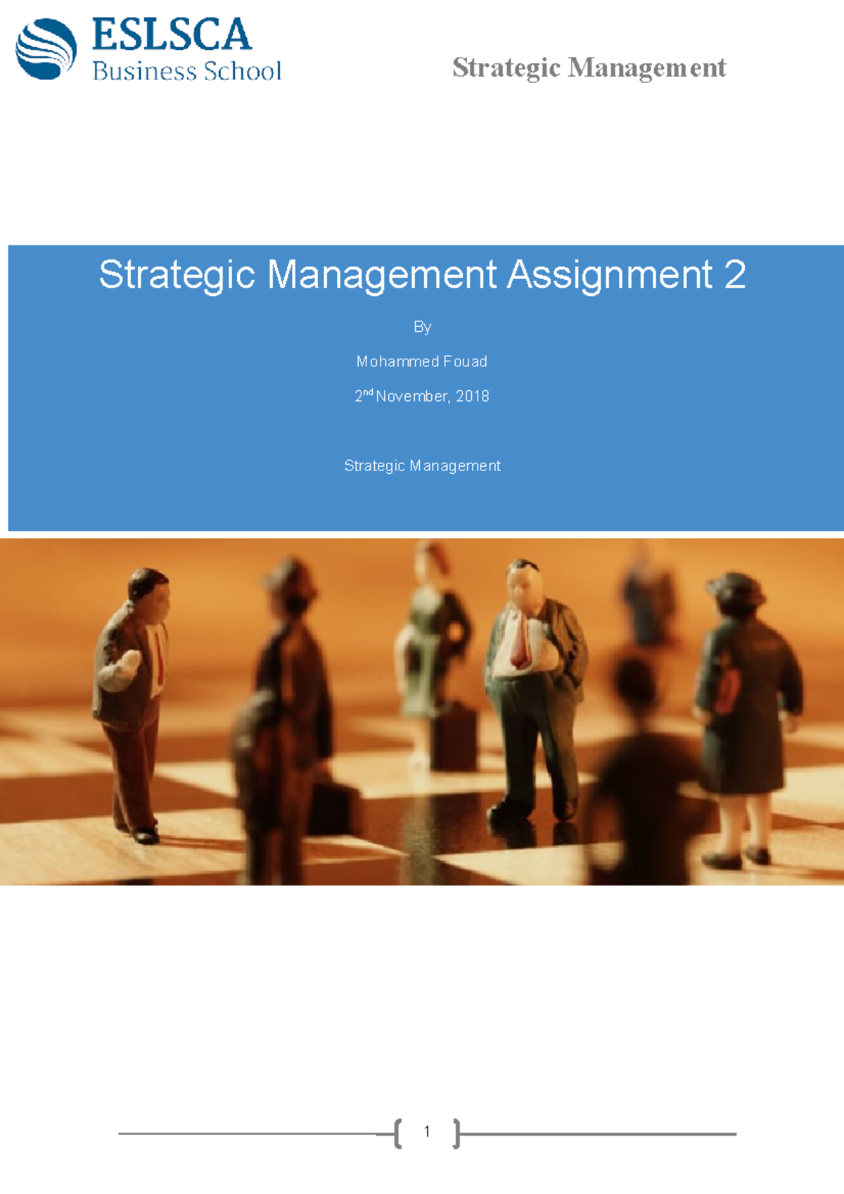 Assignment Two -Ch 4 SM - Strategic Management Course Materials ...