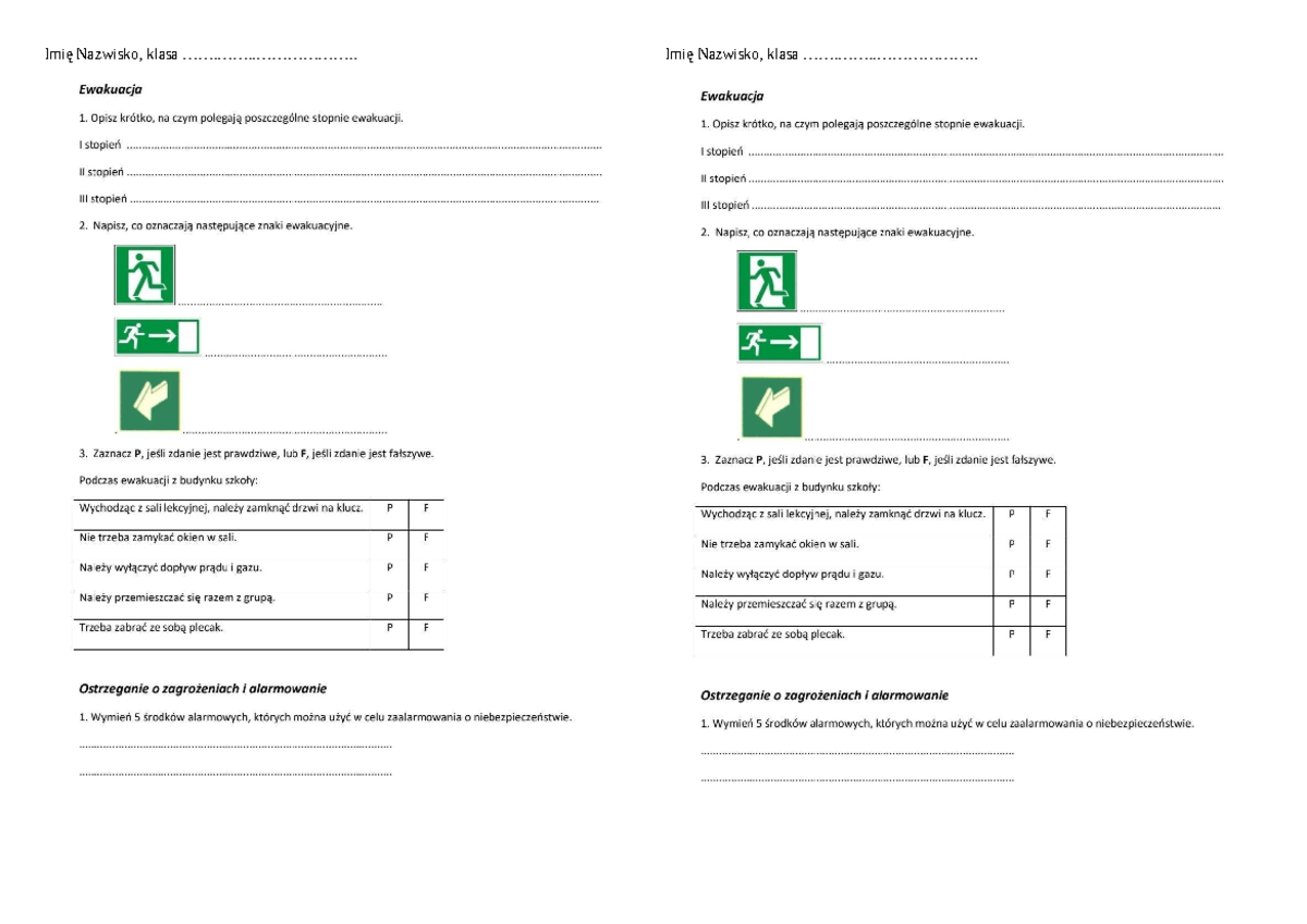 Edb1 - KArtkóka z EDB - Pedagogika - Imię Nazwisko, klasa