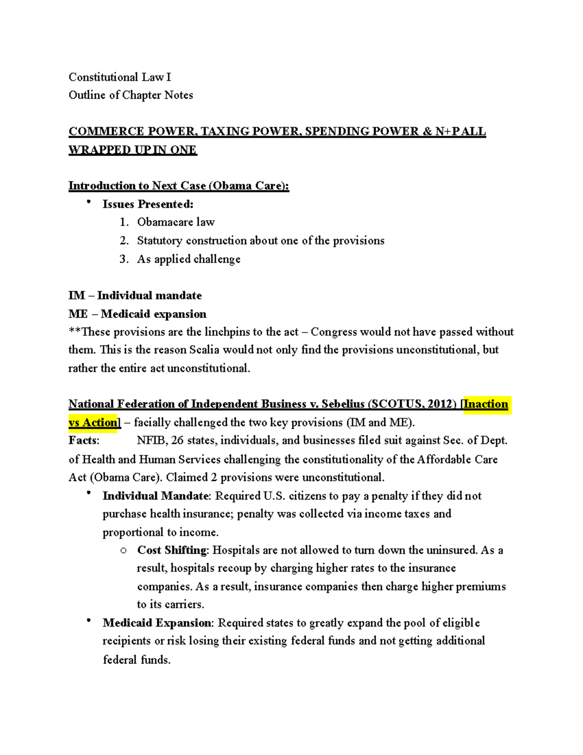 inaction-vs-action-lecture-notes-1-2-constitutional-law-i-outline